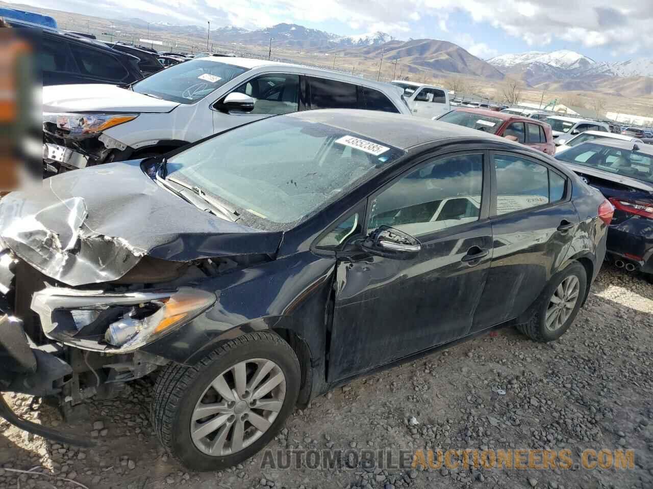 KNAFX4A67E5062342 KIA FORTE 2014