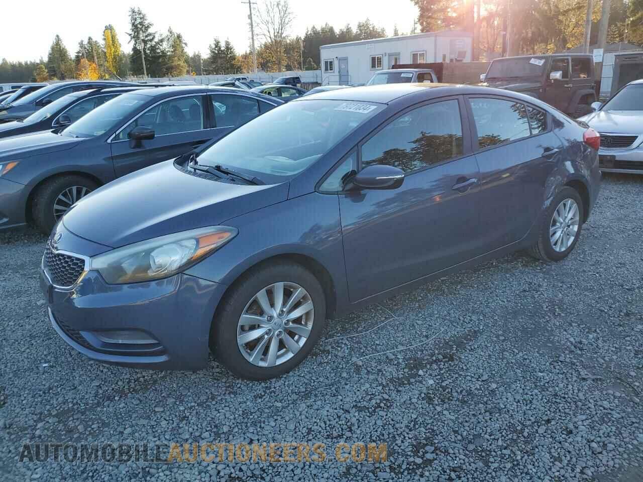 KNAFX4A67E5225765 KIA FORTE 2014