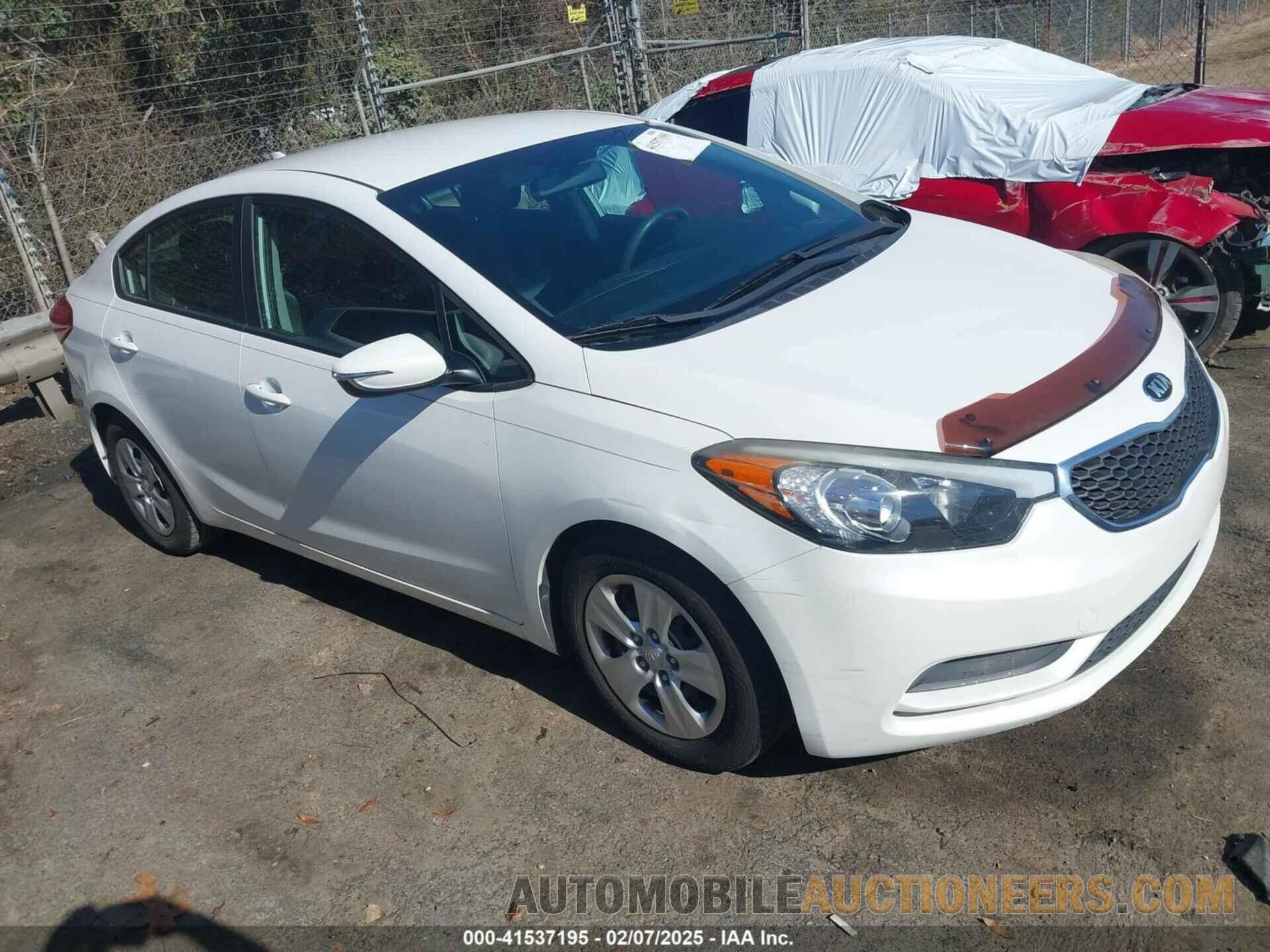 KNAFX4A69G5523270 KIA FORTE 2016