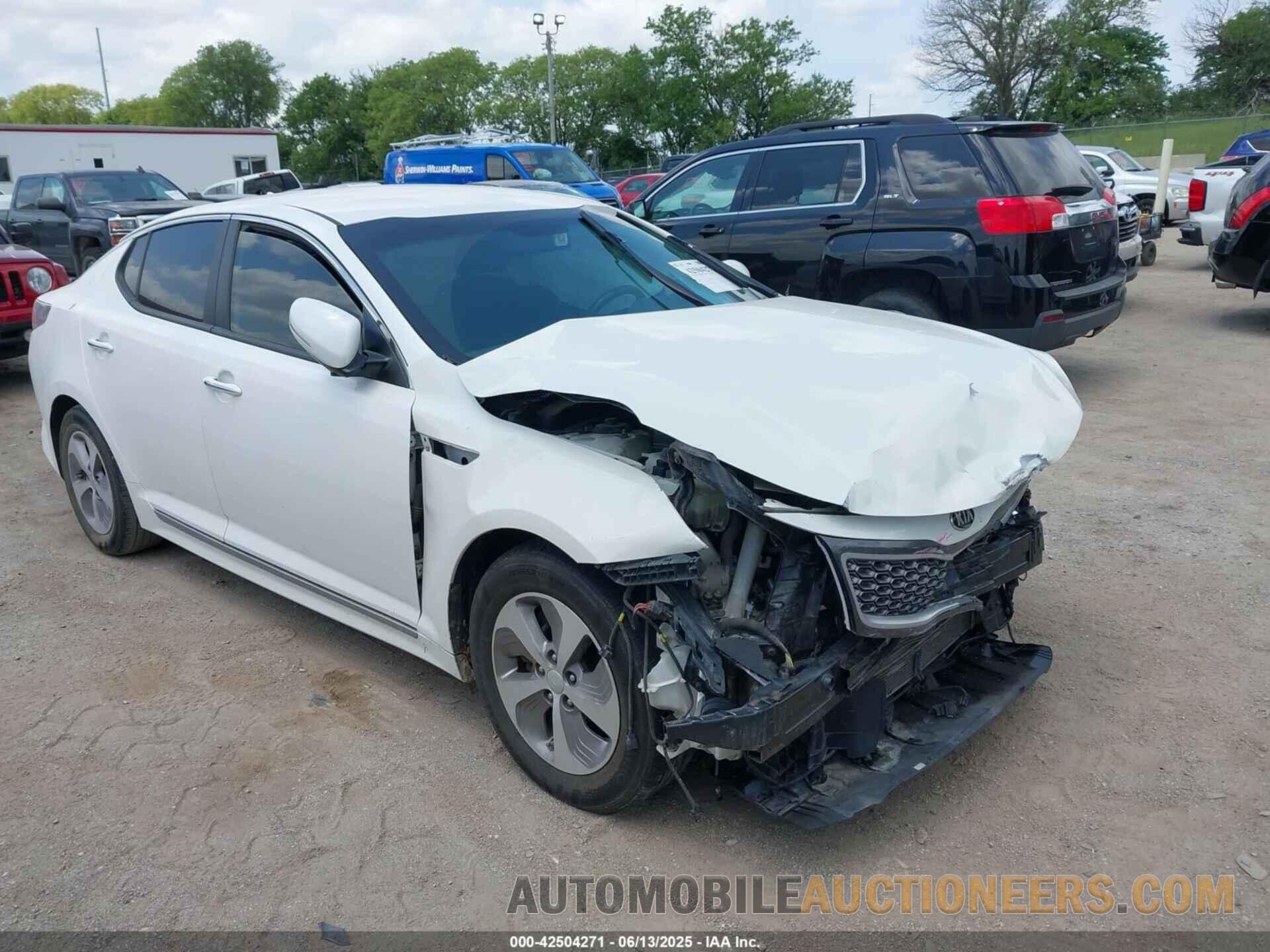 KNAGM4AD5F5085941 KIA OPTIMA HYBRID 2015