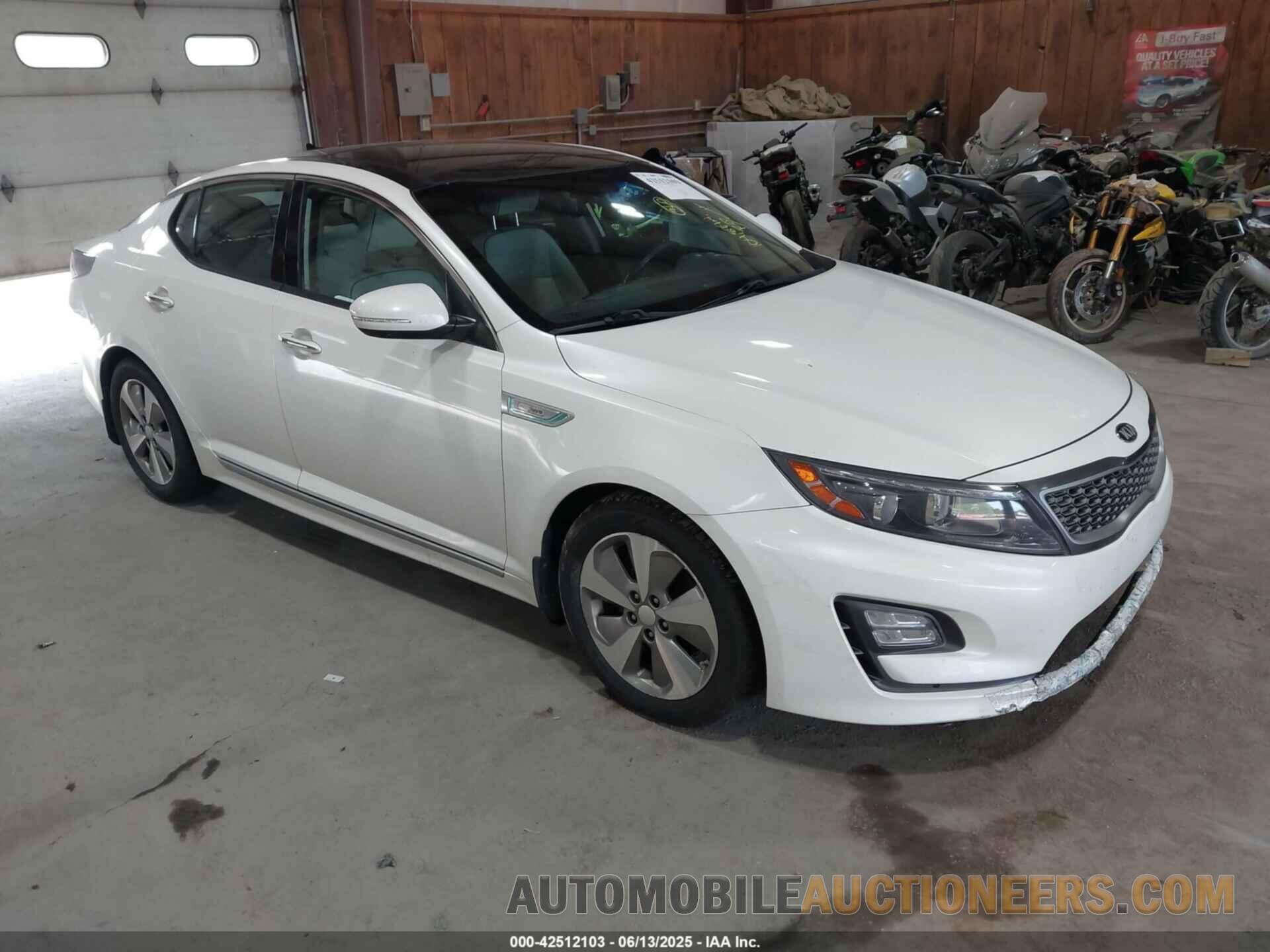 KNAGN4AD6F5085265 KIA OPTIMA HYBRID 2015
