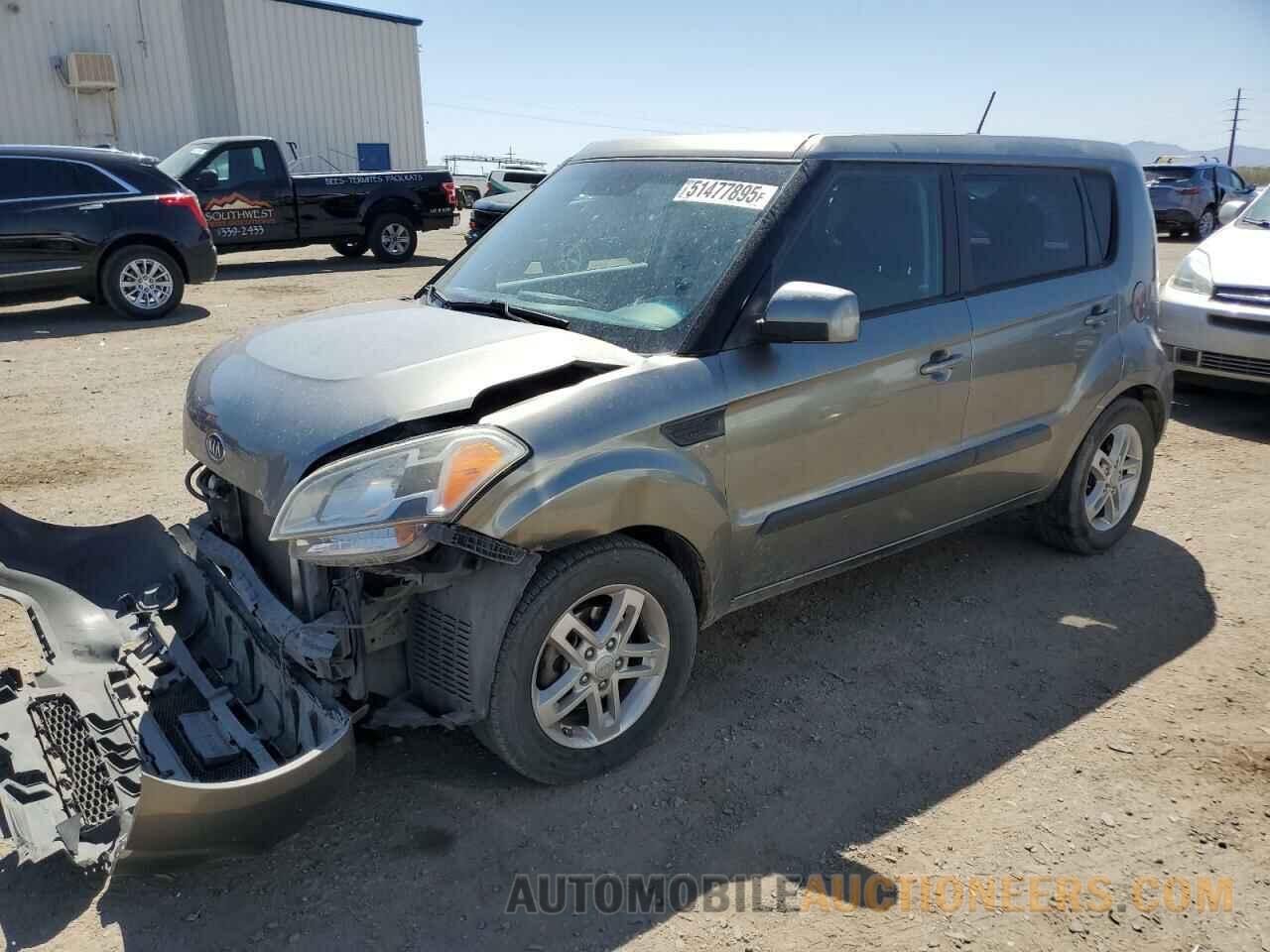KNDJT2A23B7215406 KIA SOUL 2011