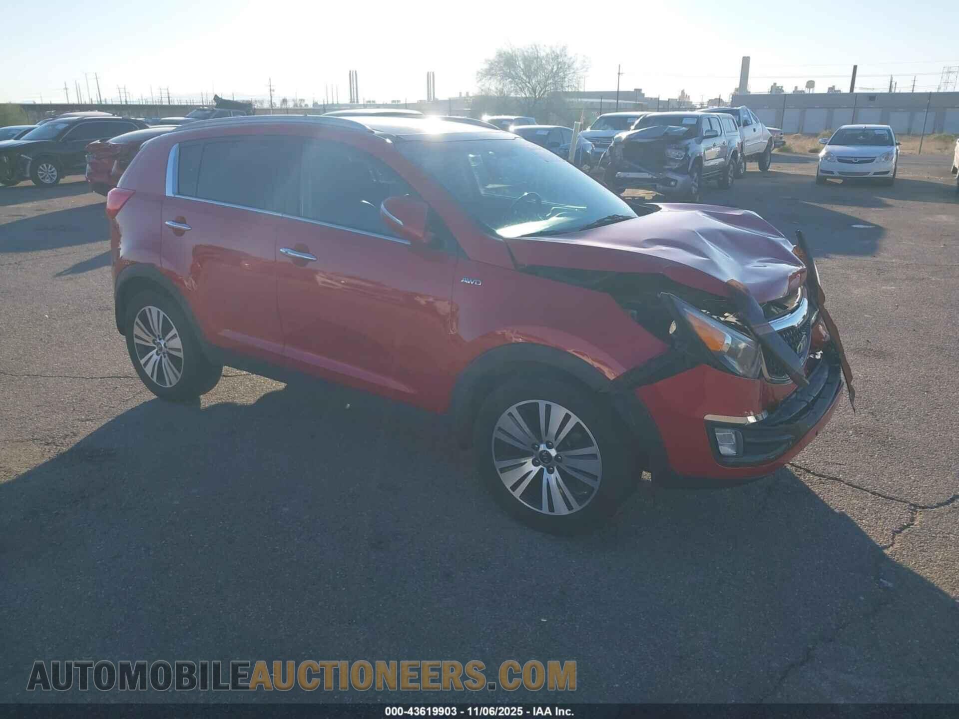 KNDPCCACXF7769430 KIA SPORTAGE 2015