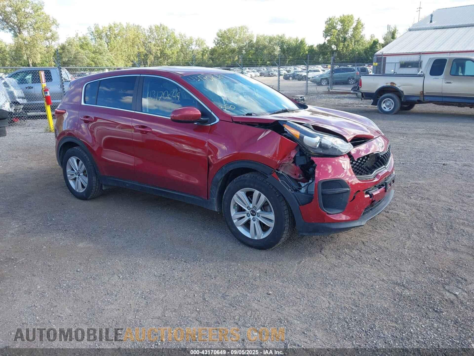 KNDPM3AC1H7041902 KIA SPORTAGE 2017