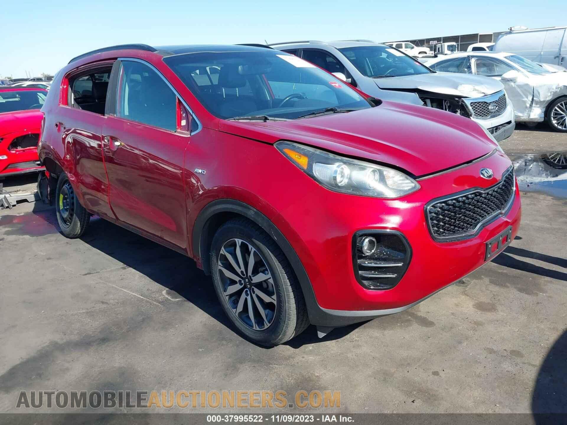 KNDPNCAC6J7366340 KIA SPORTAGE 2018