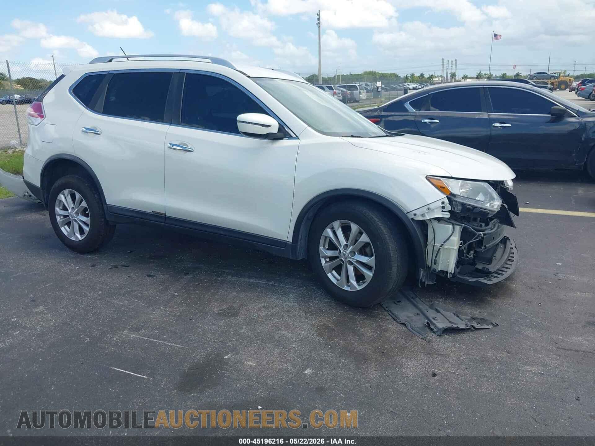 KNMAT2MT0GP656292 NISSAN ROGUE 2016