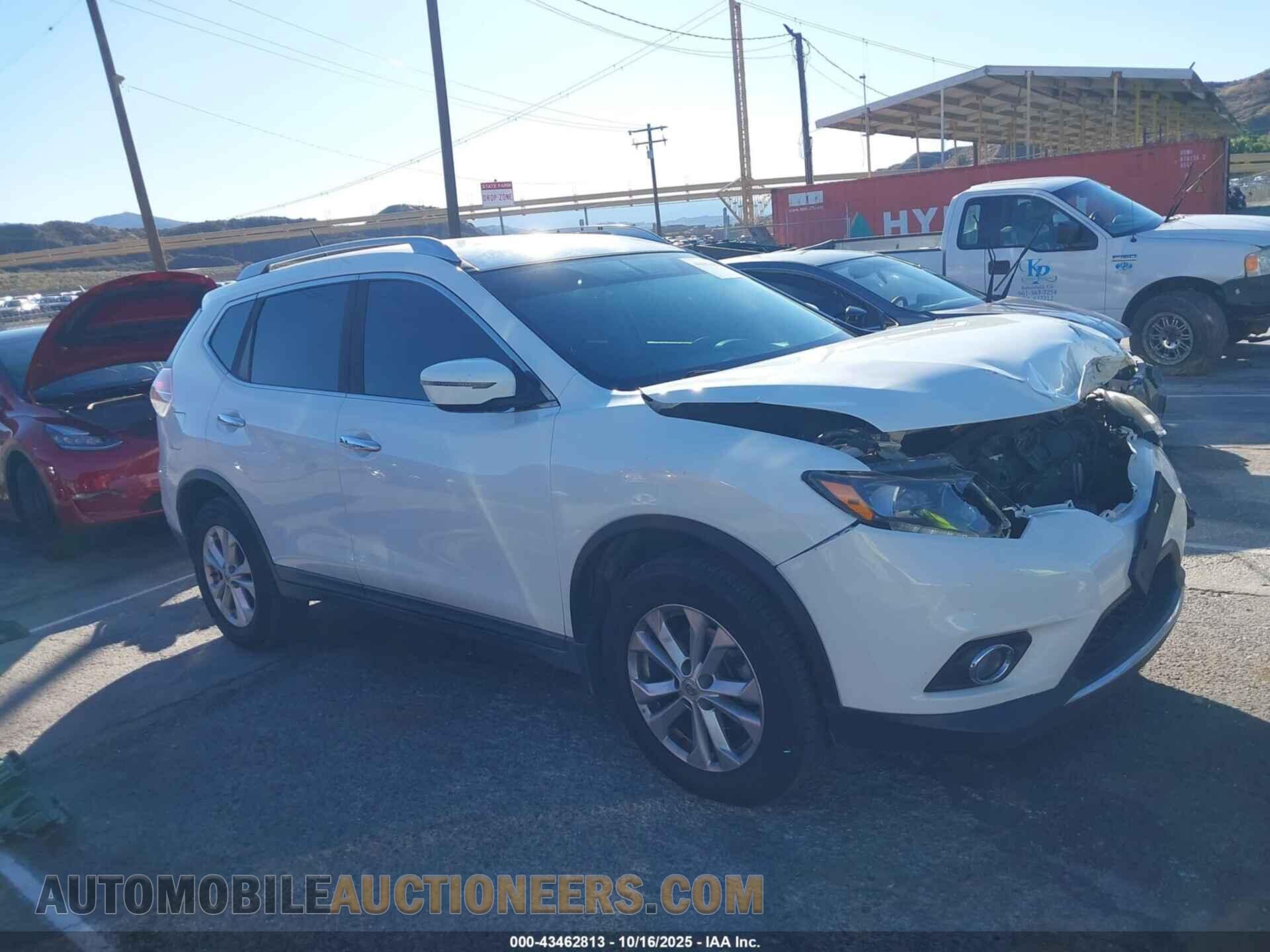 KNMAT2MT0GP685422 NISSAN ROGUE 2016