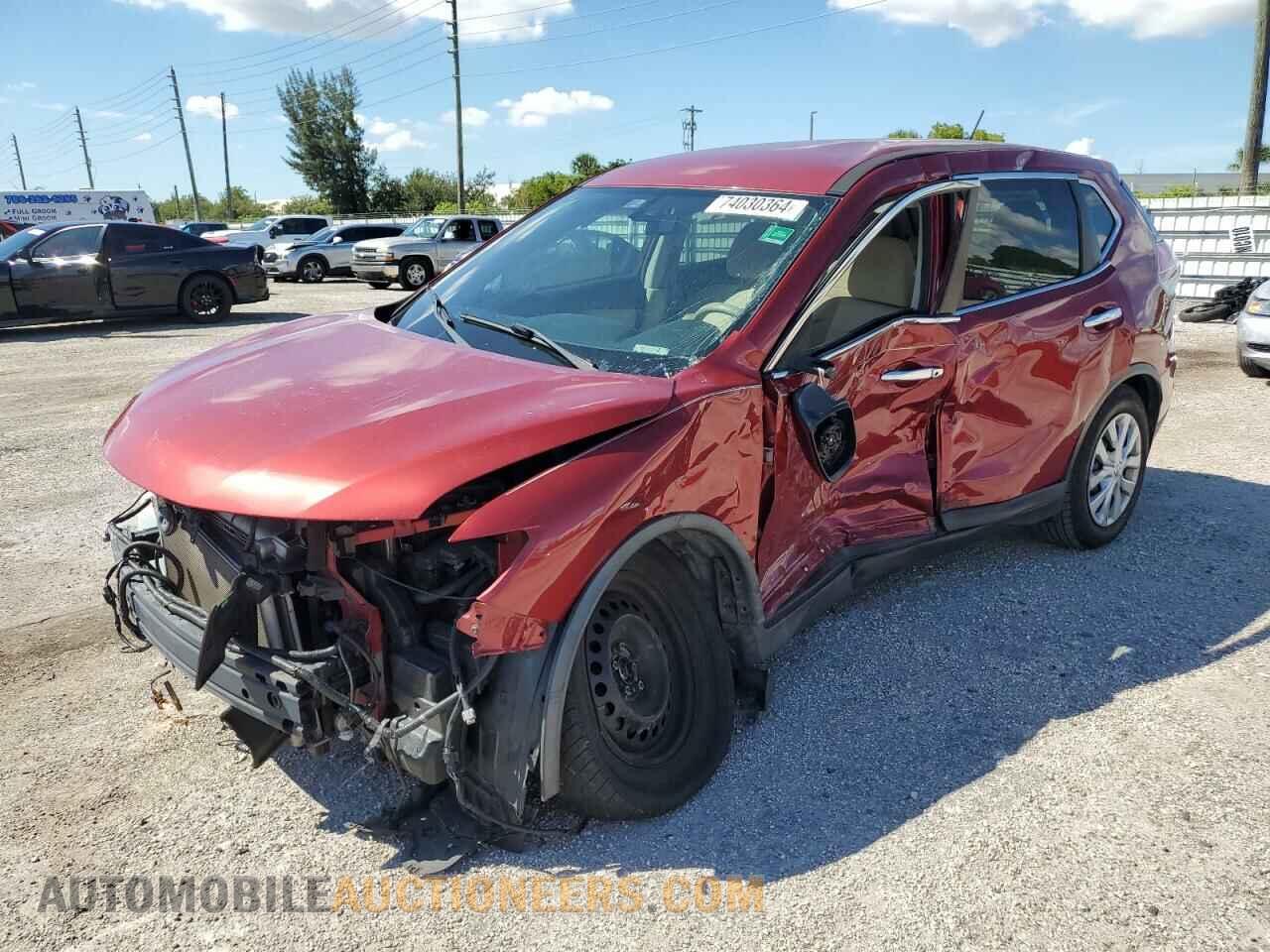 KNMAT2MT1FP504732 NISSAN ROGUE 2015