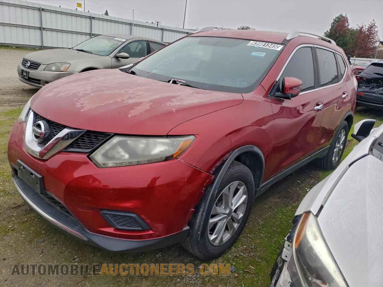 KNMAT2MT1GP593302 NISSAN ROGUE 2016