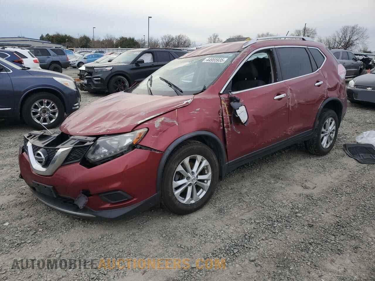 KNMAT2MT1GP600460 NISSAN ROGUE 2016