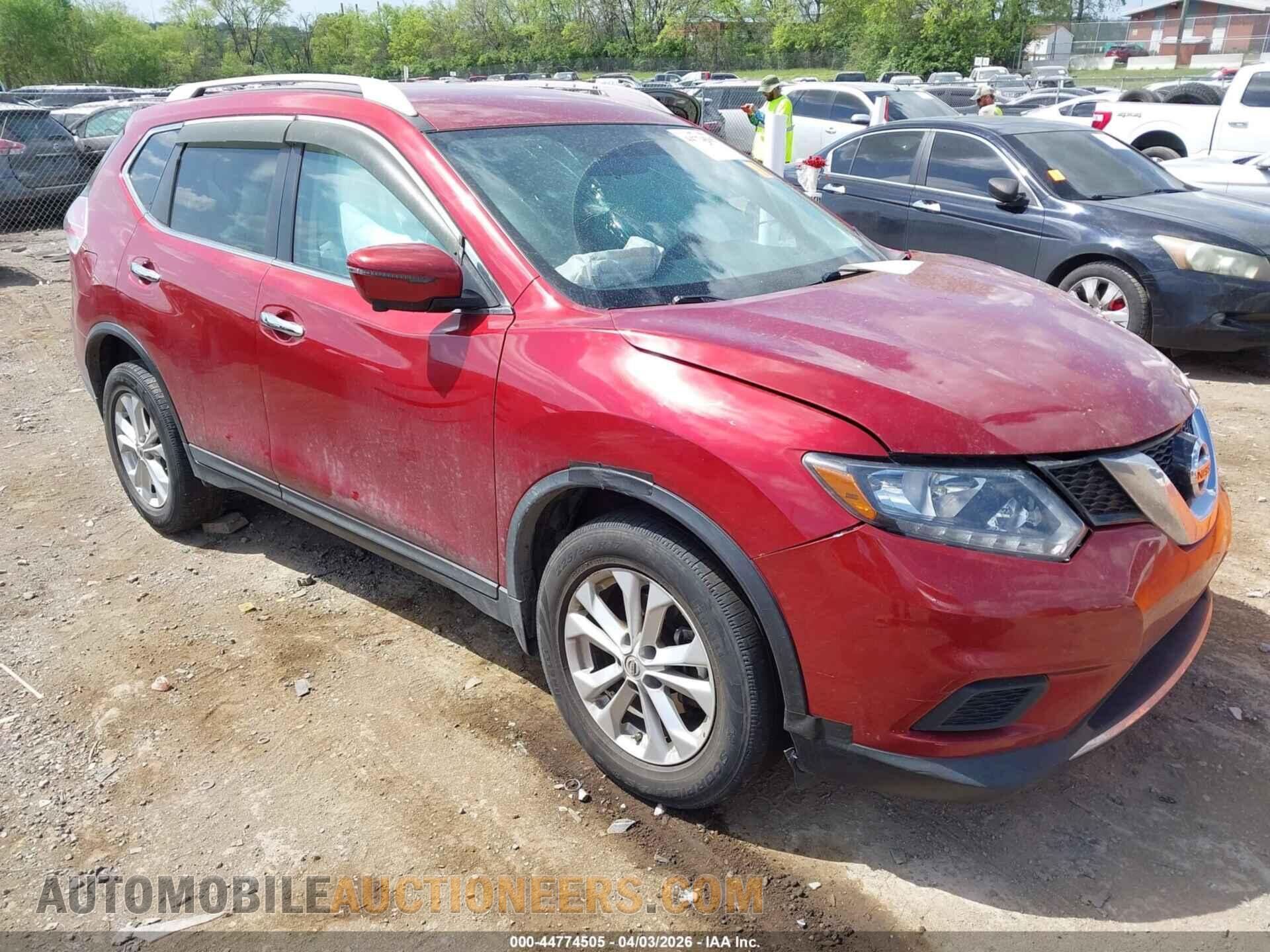 KNMAT2MT1GP647830 NISSAN ROGUE 2016