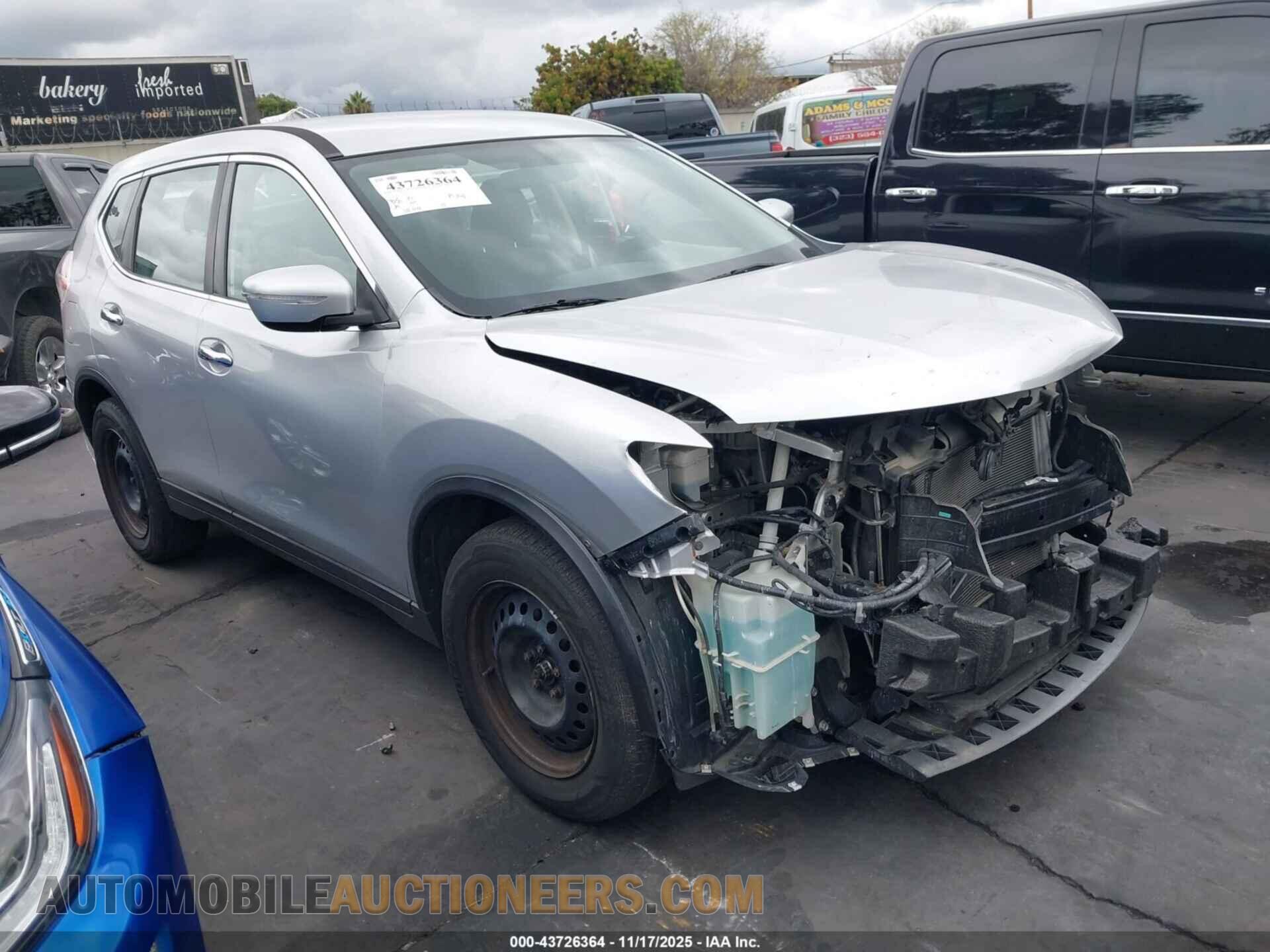 KNMAT2MT2FP507803 NISSAN ROGUE 2015