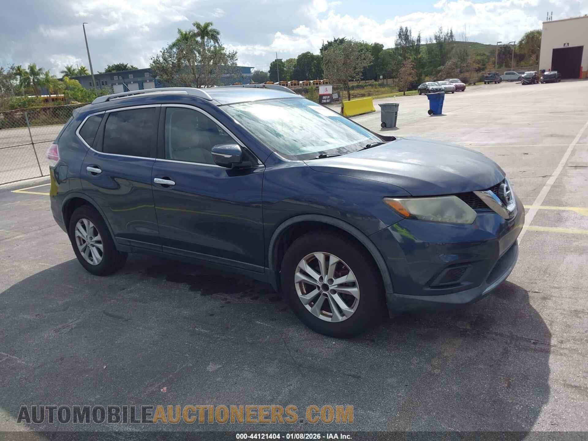 KNMAT2MT2FP522012 NISSAN ROGUE 2015