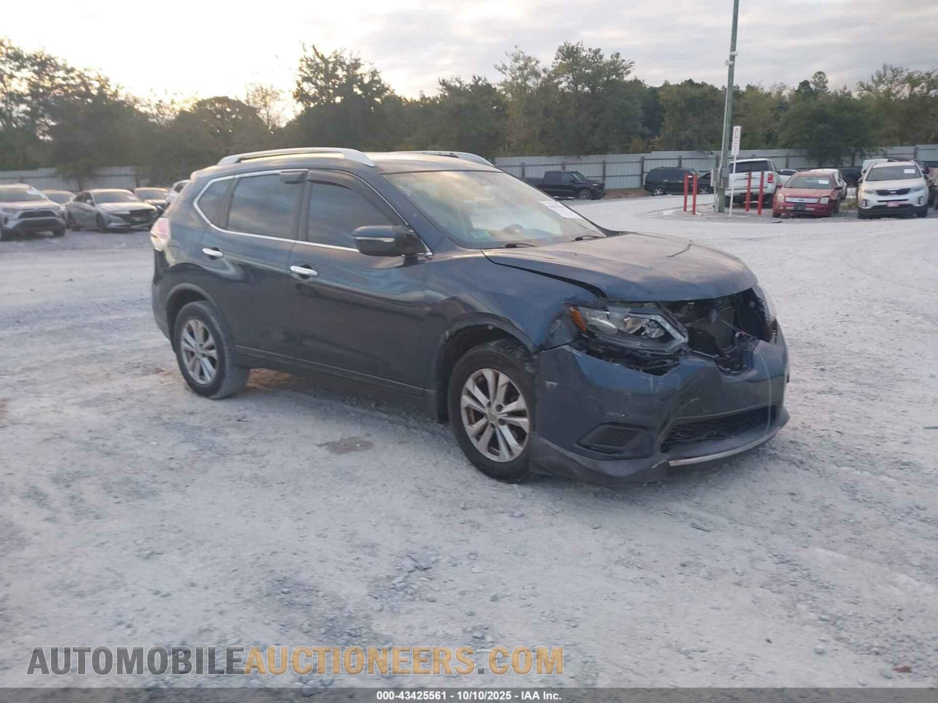 KNMAT2MT2FP539831 NISSAN ROGUE 2015
