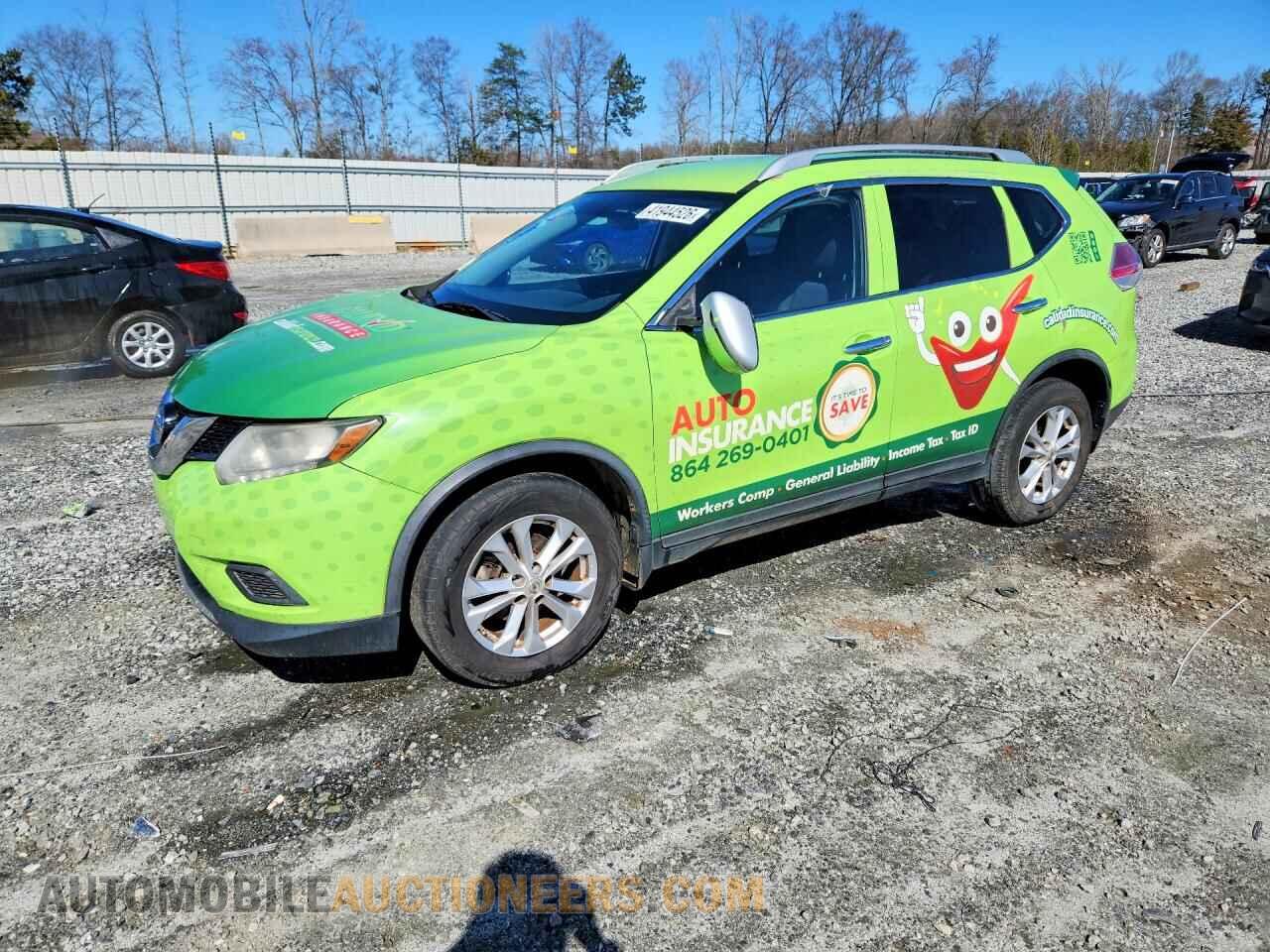 KNMAT2MT2FP553969 NISSAN ROGUE 2015