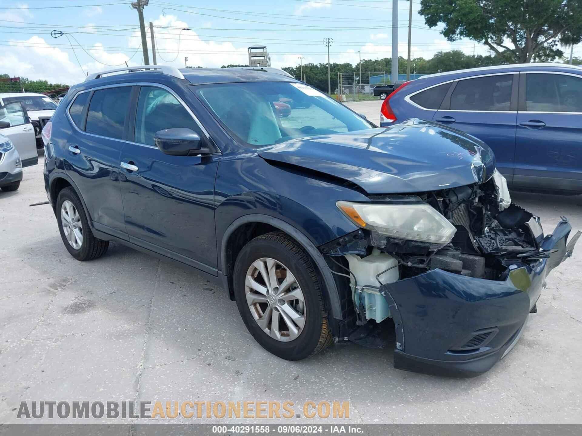 KNMAT2MT2GP644130 NISSAN ROGUE 2016