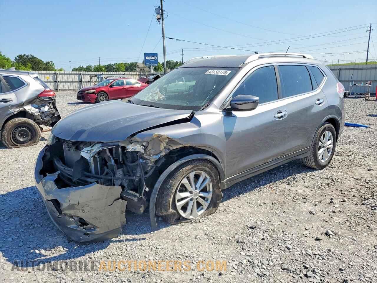 KNMAT2MT2GP647626 NISSAN ROGUE SV 2016