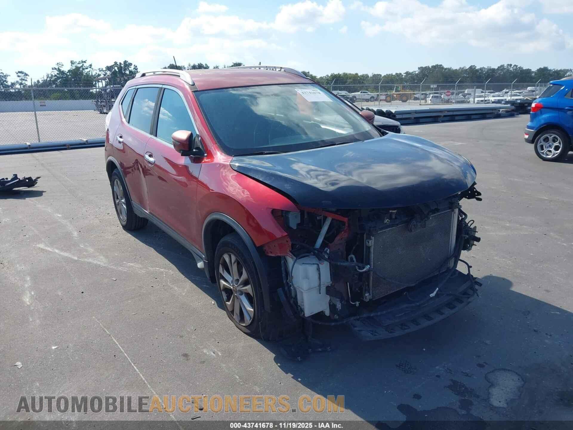 KNMAT2MT2GP659873 NISSAN ROGUE 2016