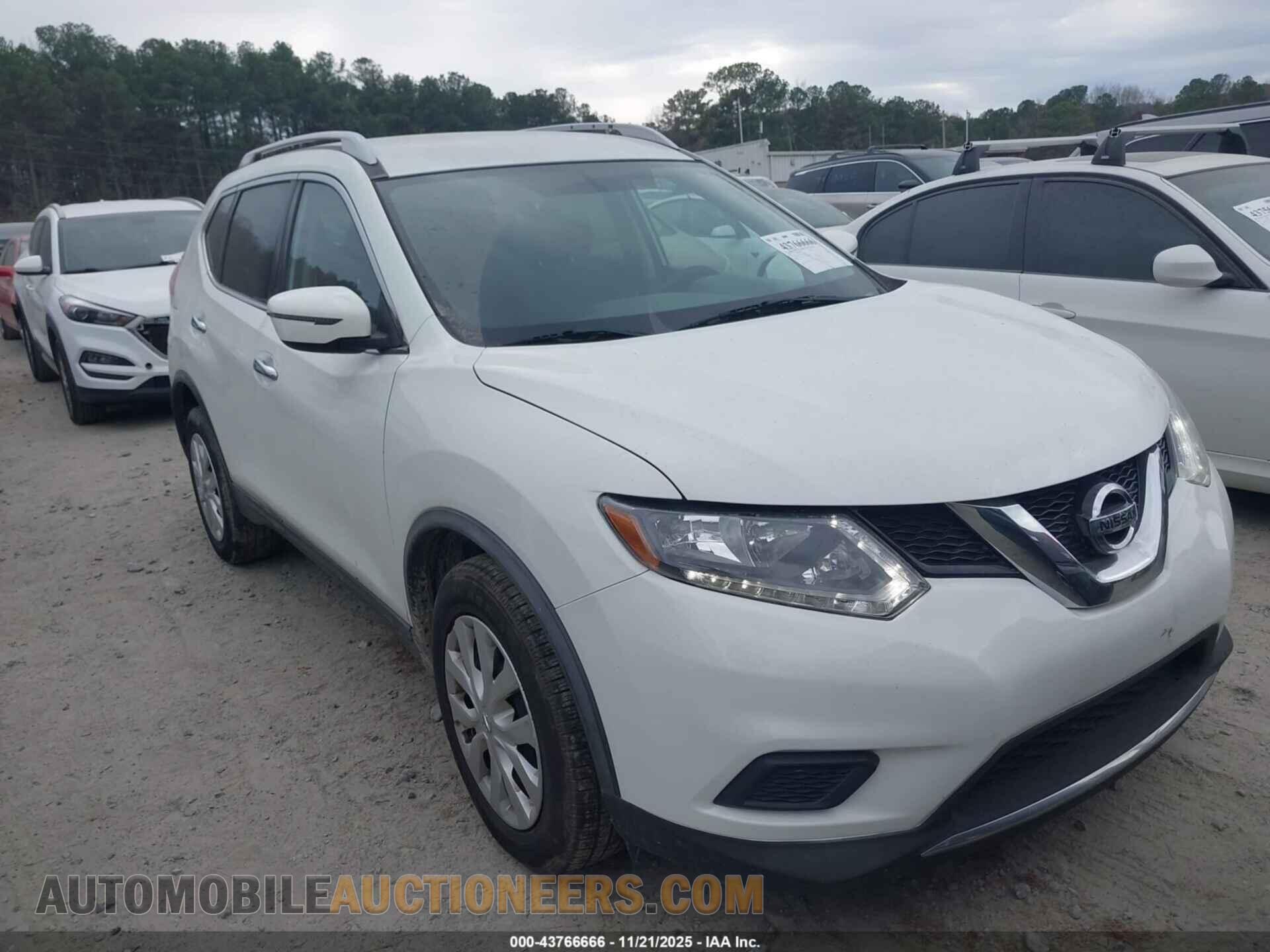 KNMAT2MT2GP700566 NISSAN ROGUE 2016