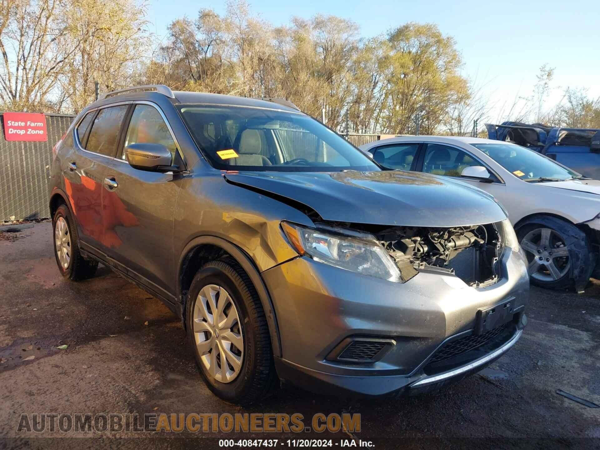 KNMAT2MT2GP710286 NISSAN ROGUE 2016
