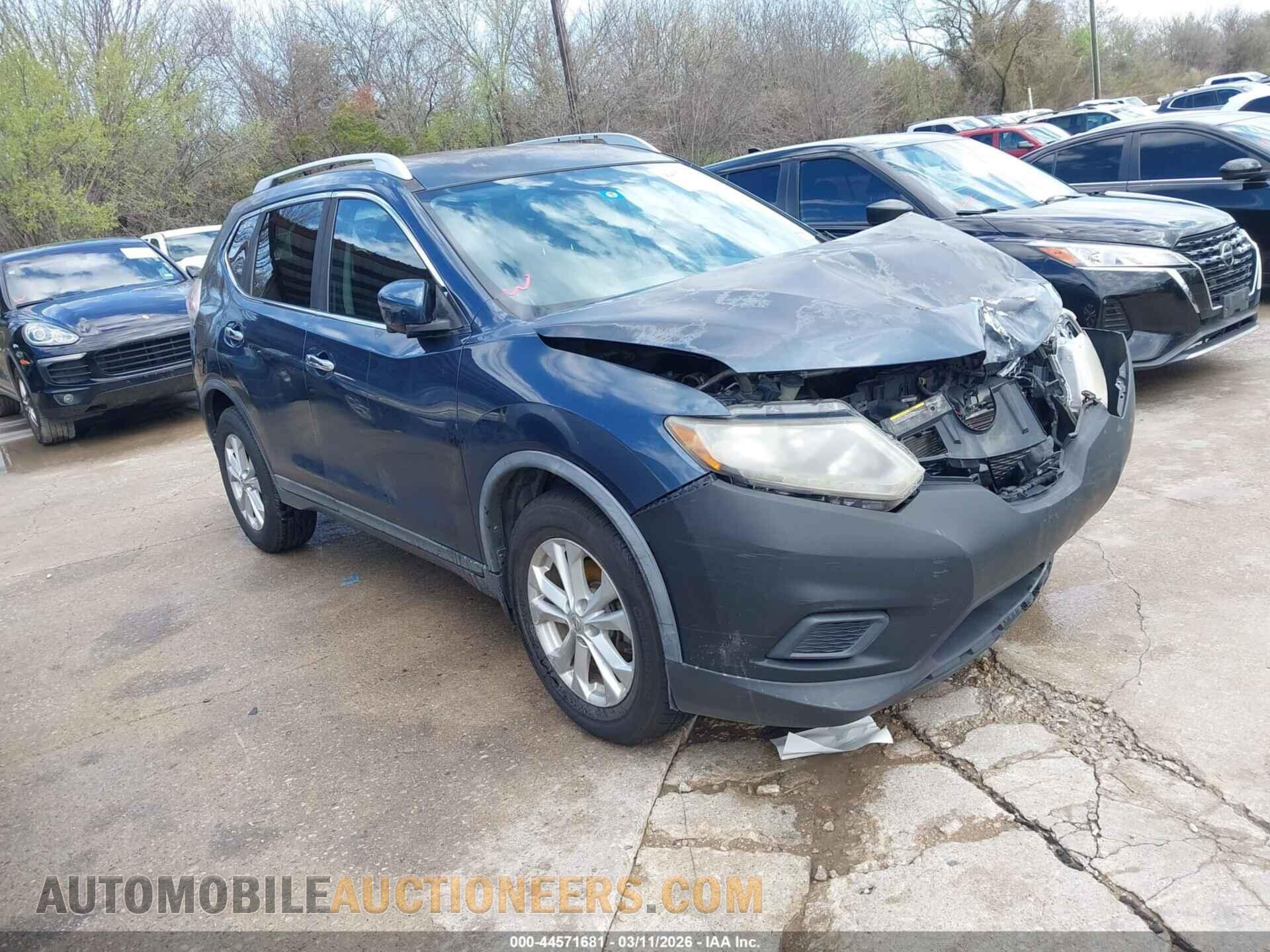 KNMAT2MT3GP656805 NISSAN ROGUE 2016