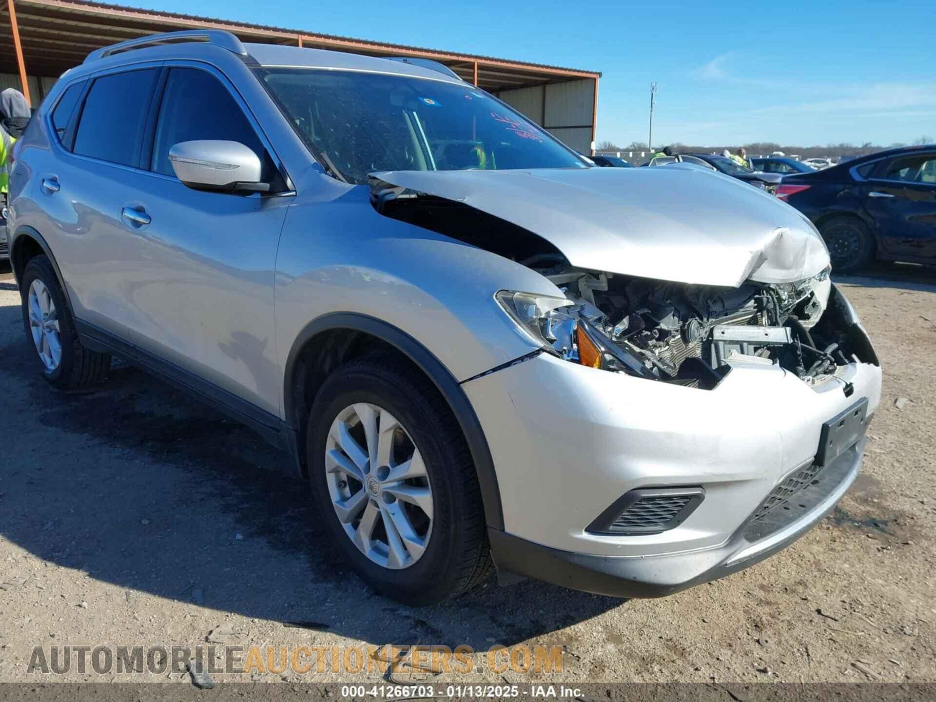 KNMAT2MT4FP529270 NISSAN ROGUE 2015