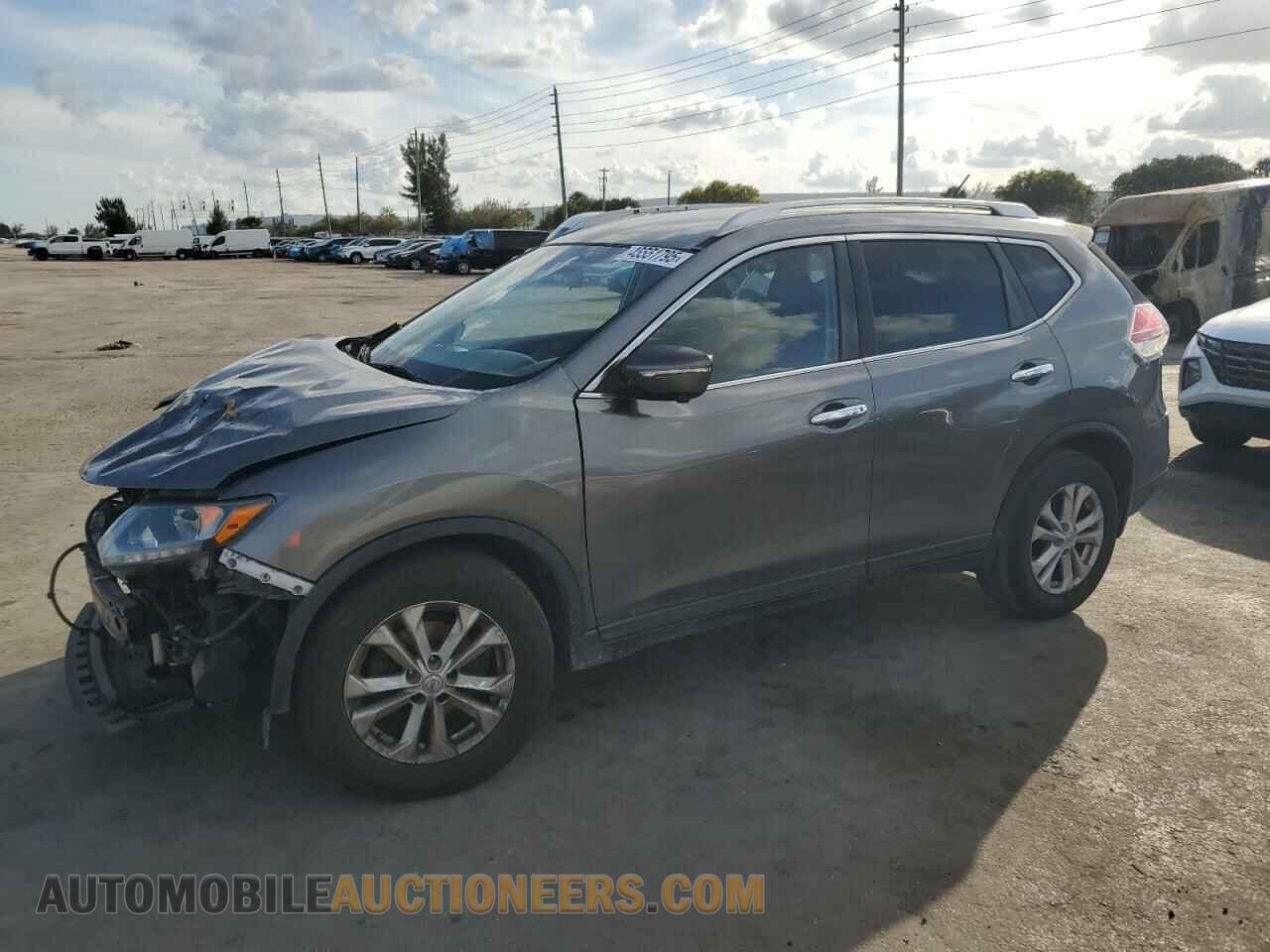 KNMAT2MT4FP536073 NISSAN ROGUE 2015