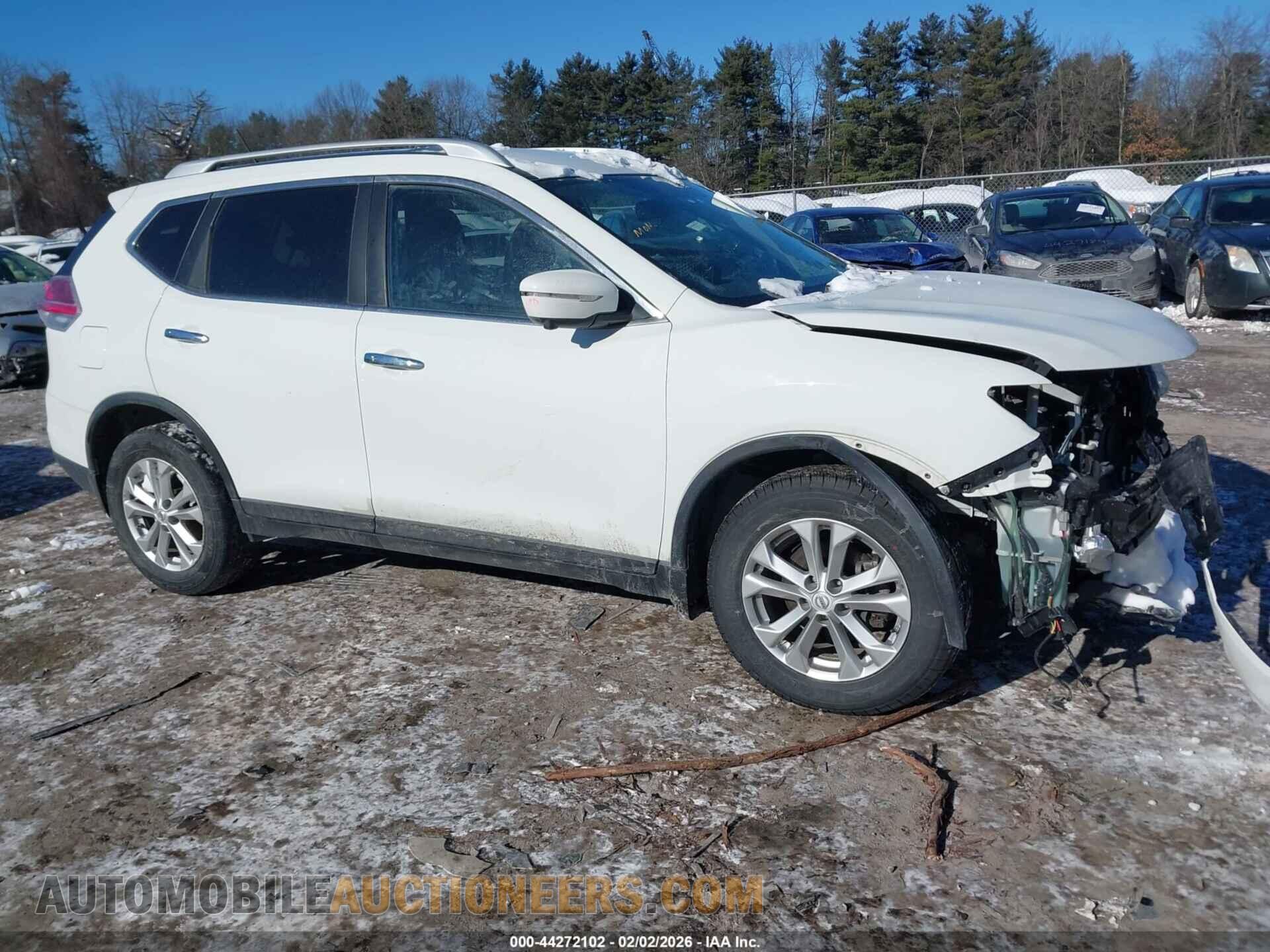 KNMAT2MT4FP573480 NISSAN ROGUE 2015
