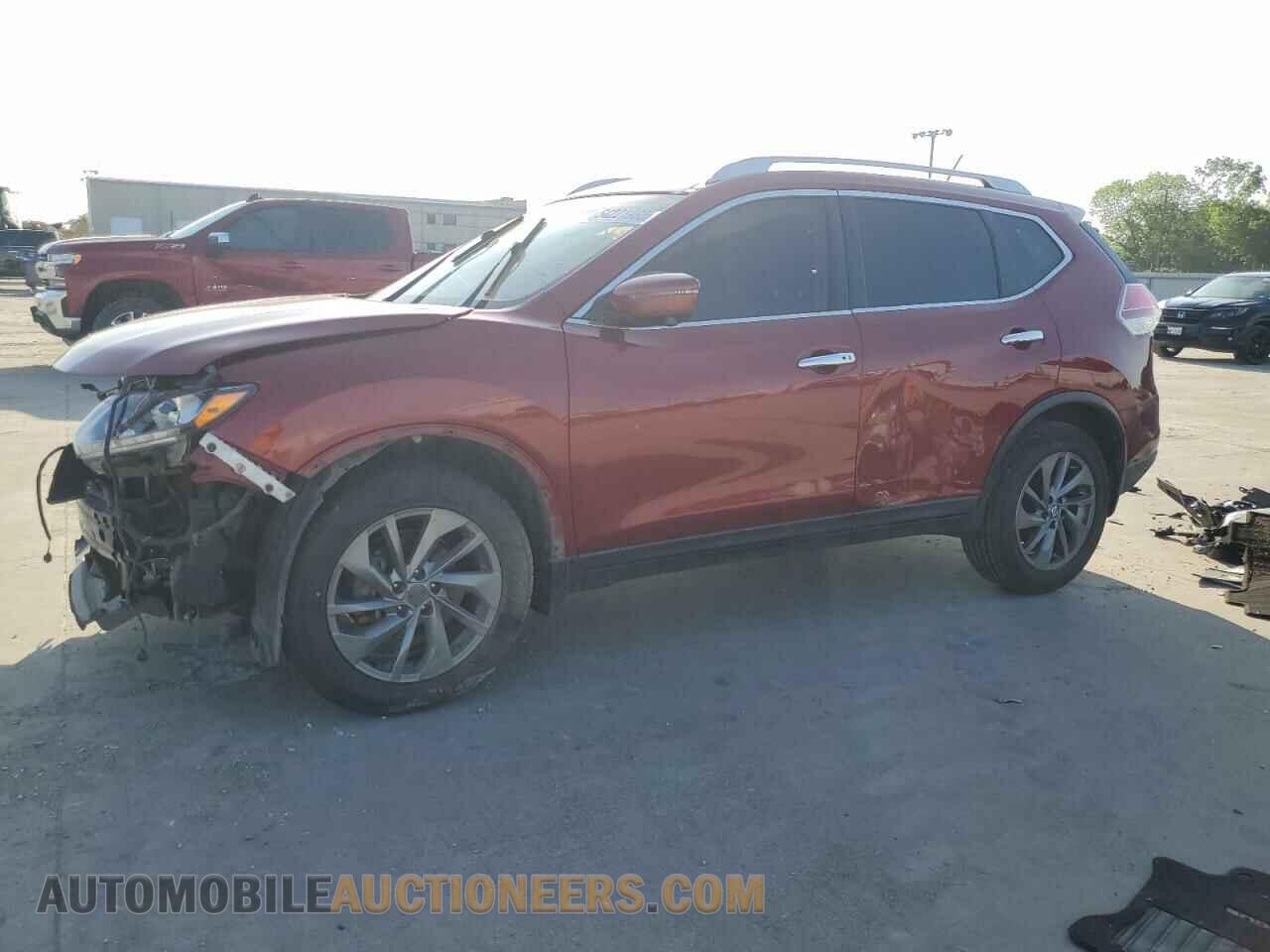 KNMAT2MT4GP732743 NISSAN ROGUE 2016
