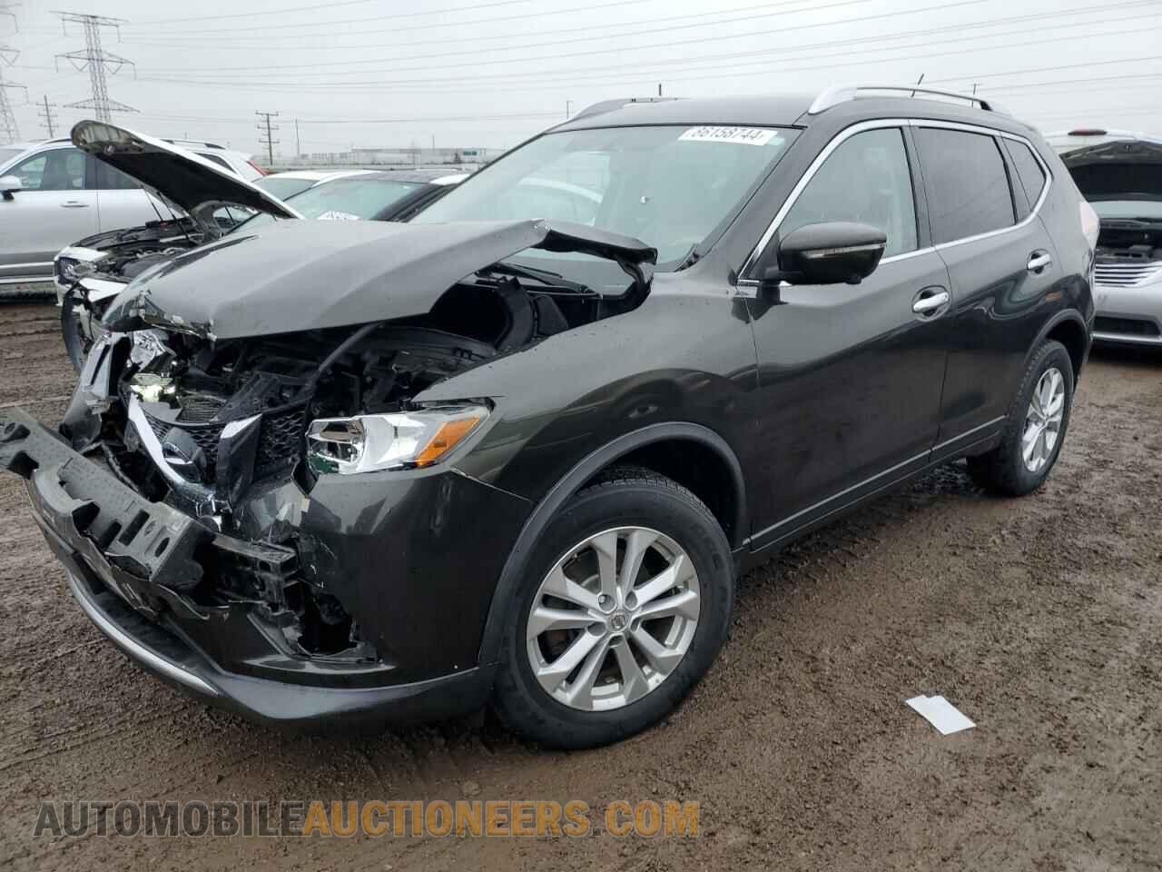KNMAT2MT5FP525583 NISSAN ROGUE 2015
