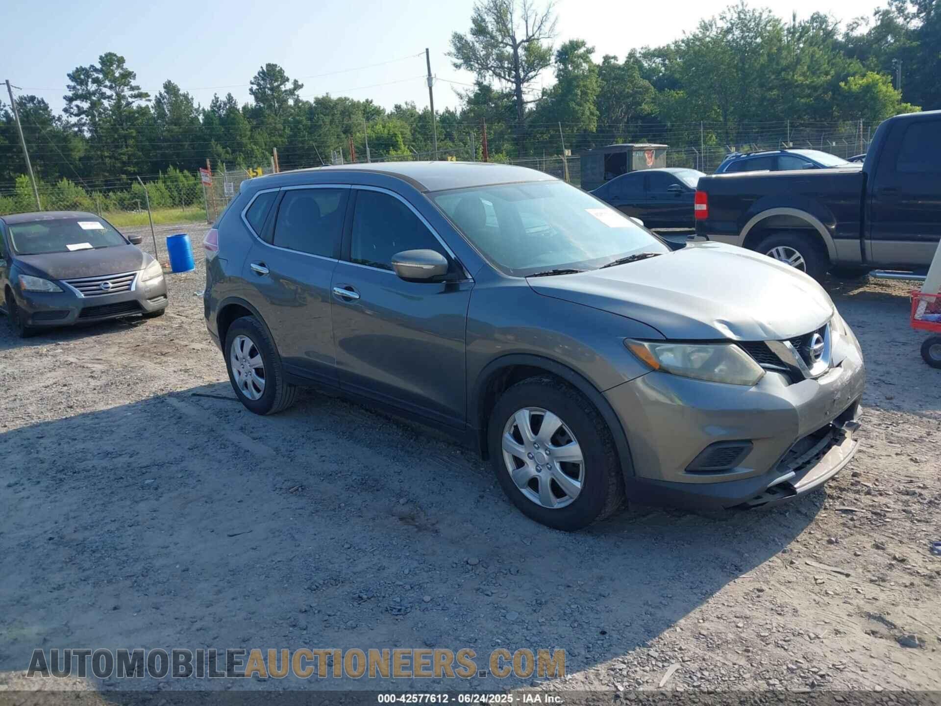 KNMAT2MT5FP580907 NISSAN ROGUE 2015