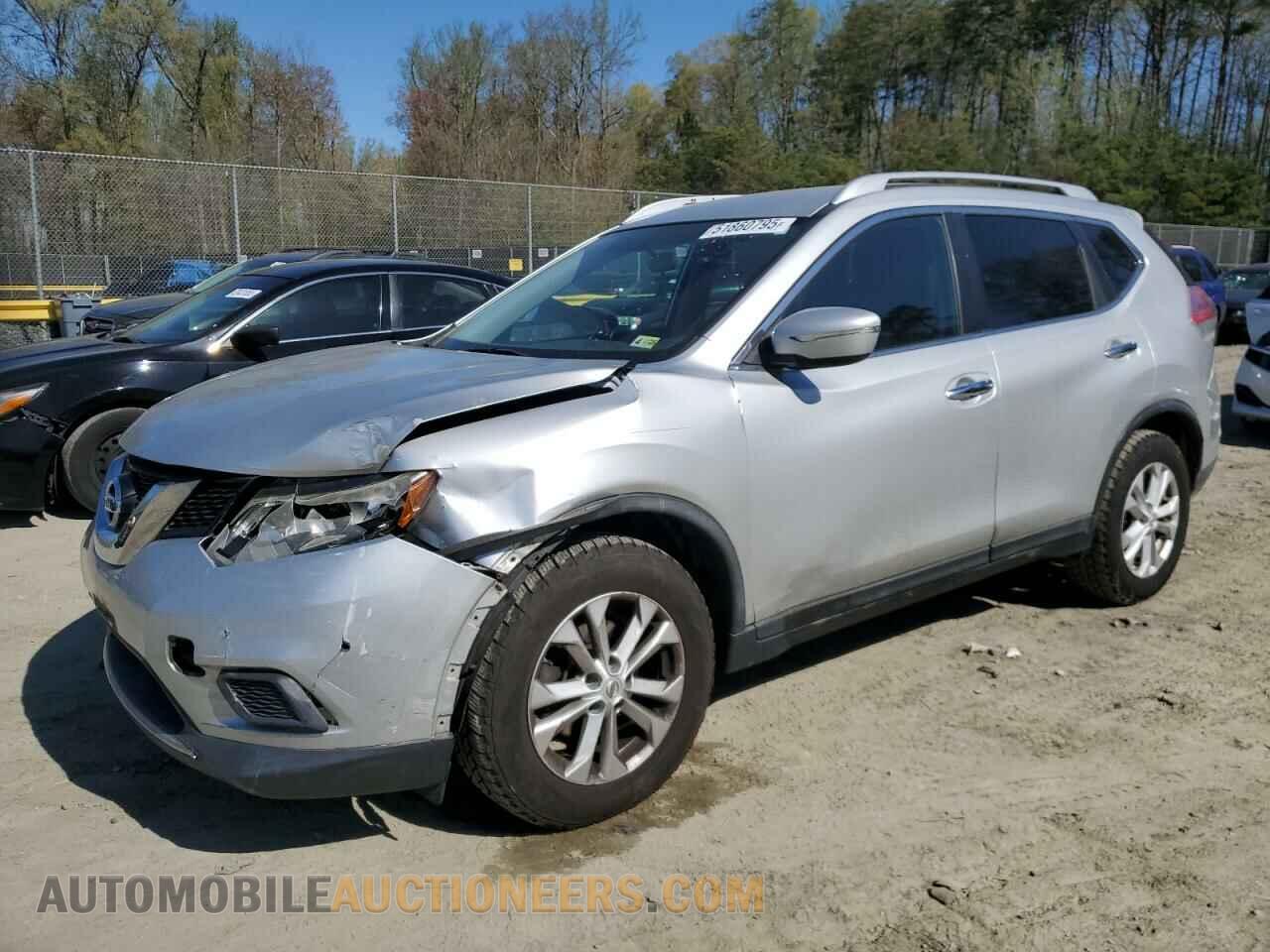 KNMAT2MT7FP510292 NISSAN ROGUE 2015