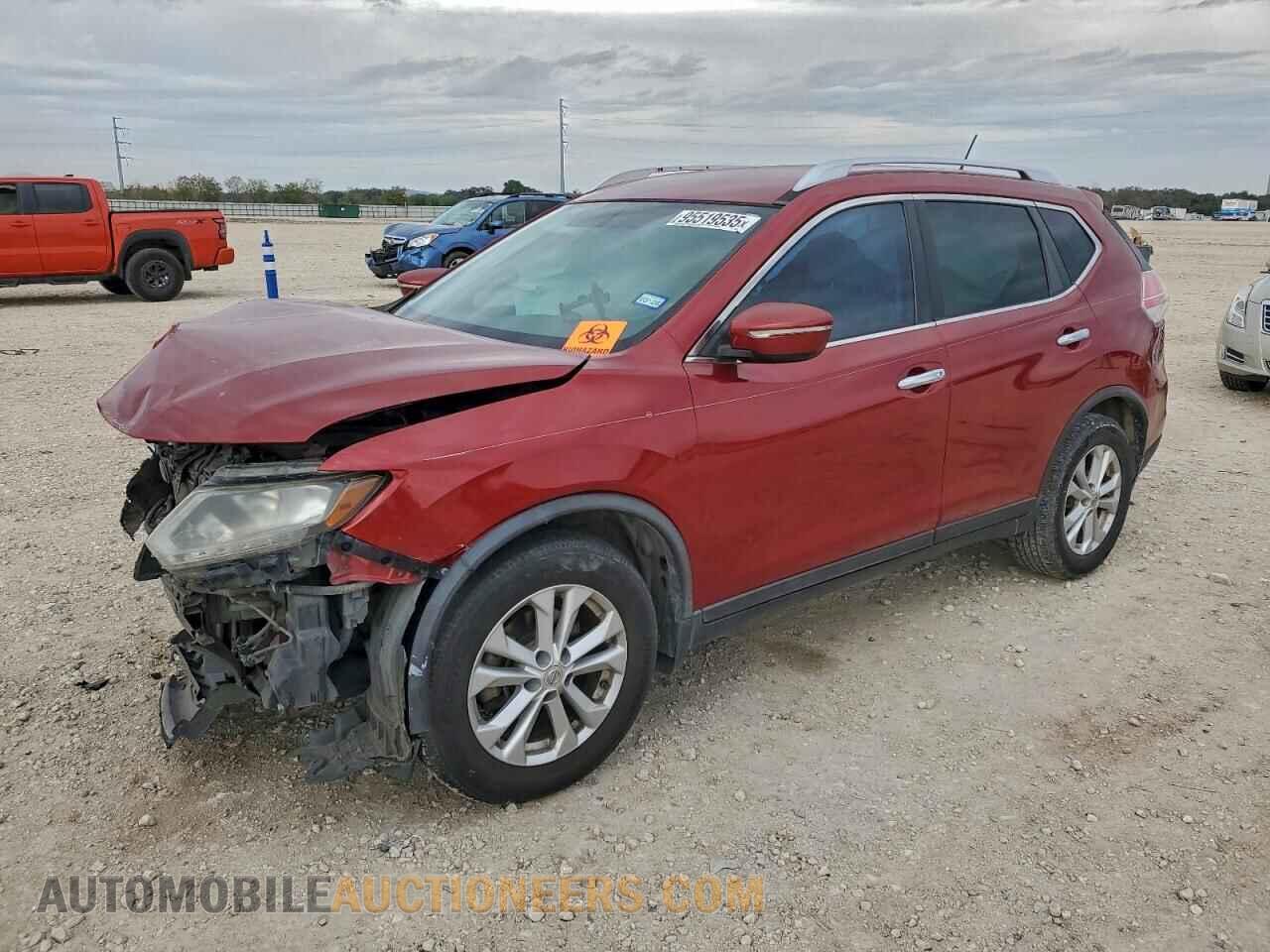 KNMAT2MT7FP519879 NISSAN ROGUE 2015