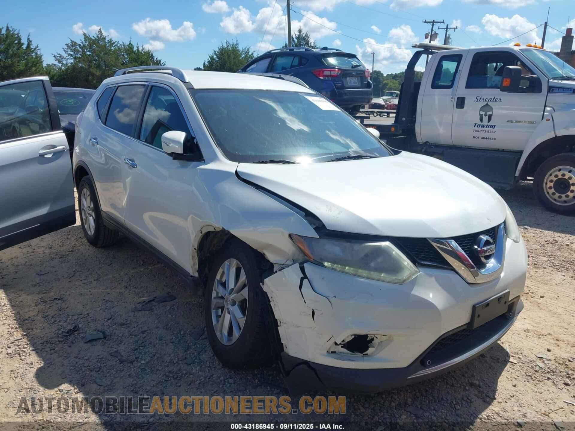 KNMAT2MT7FP528601 NISSAN ROGUE 2015