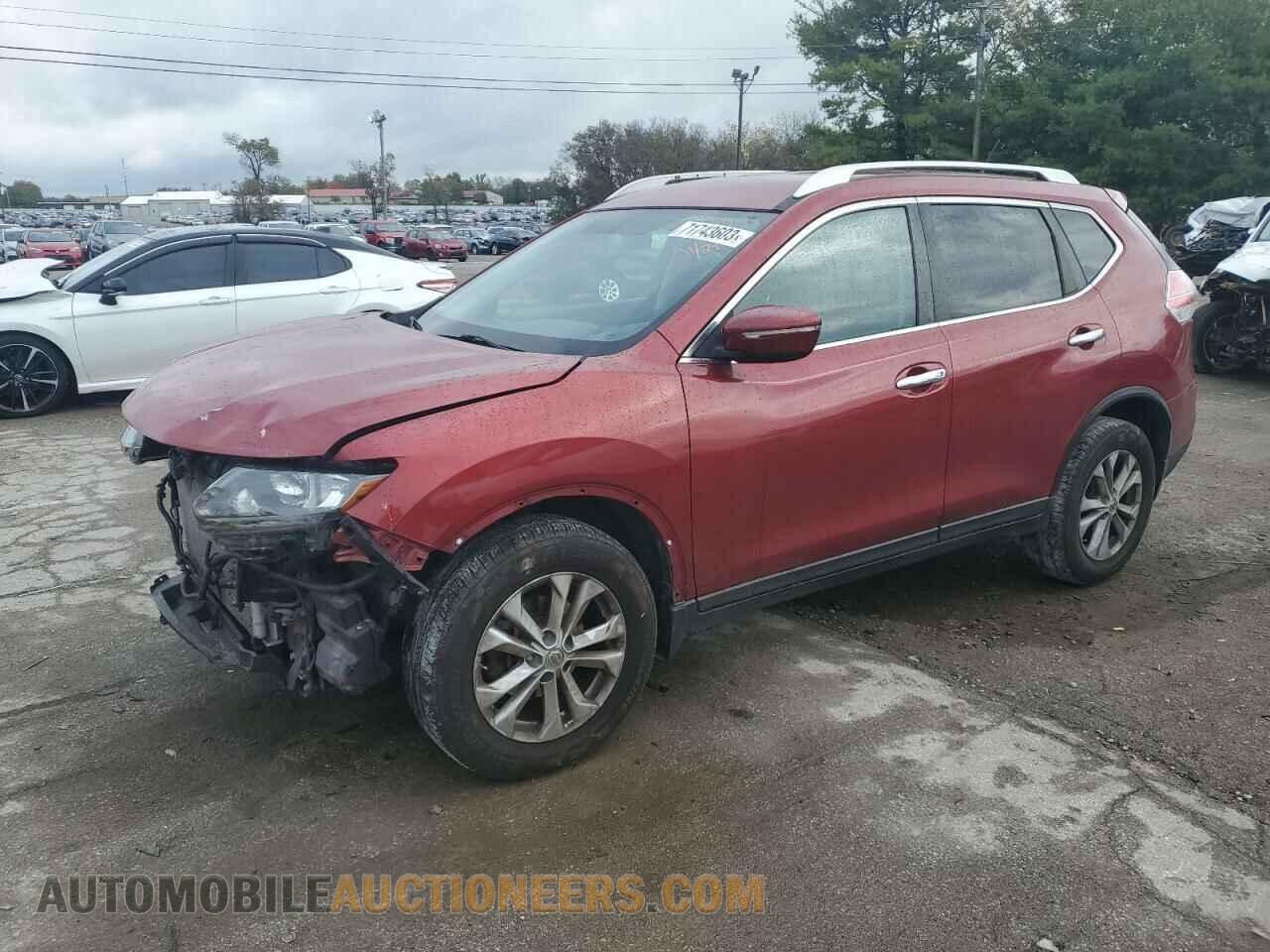 KNMAT2MT7FP537170 NISSAN ROGUE 2015