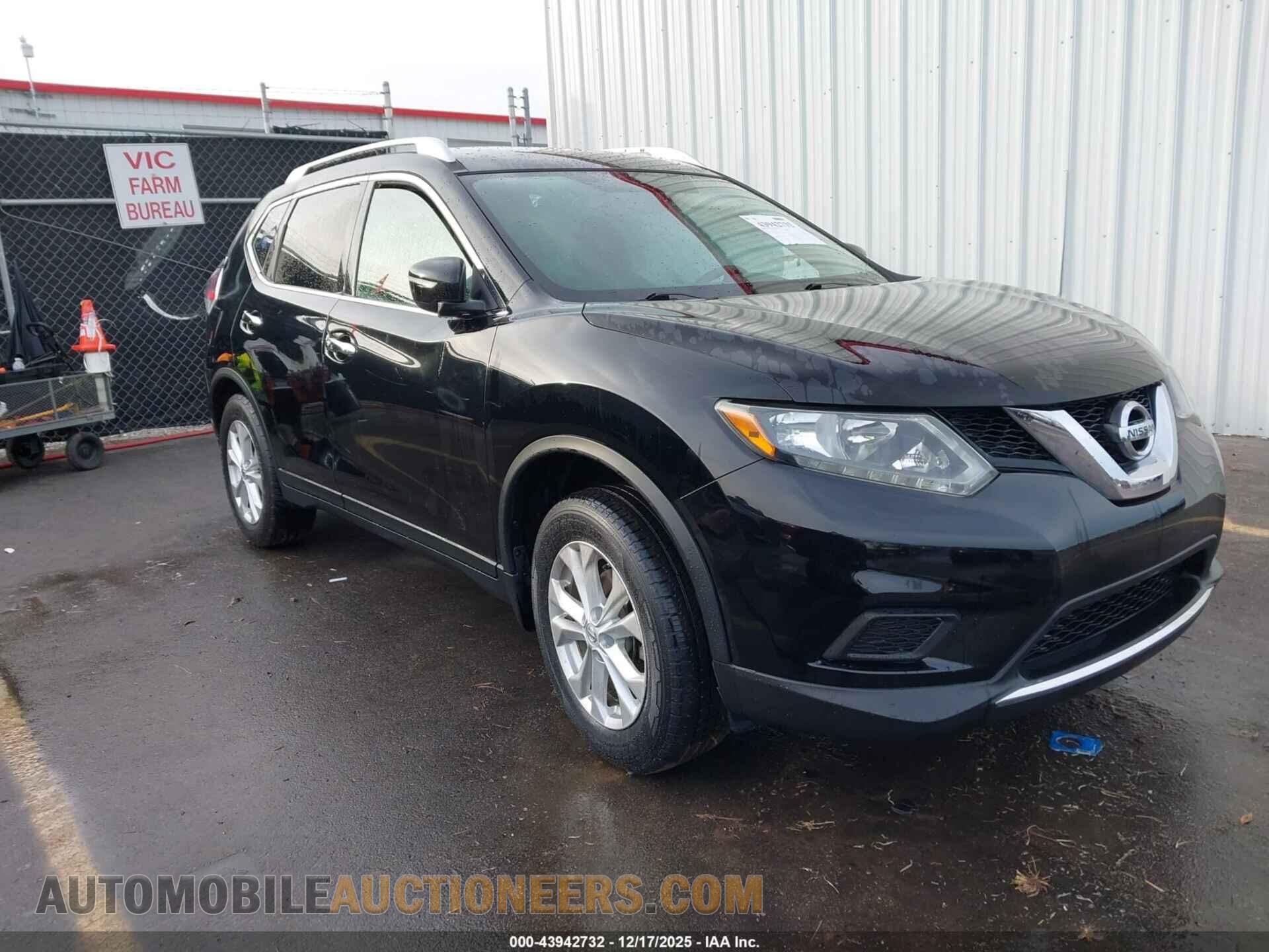 KNMAT2MT7FP559315 NISSAN ROGUE 2015