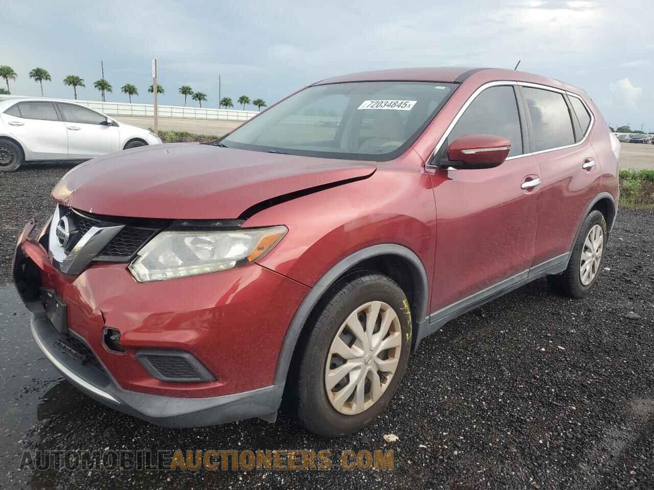 KNMAT2MT7FP568113 NISSAN ROGUE 2015