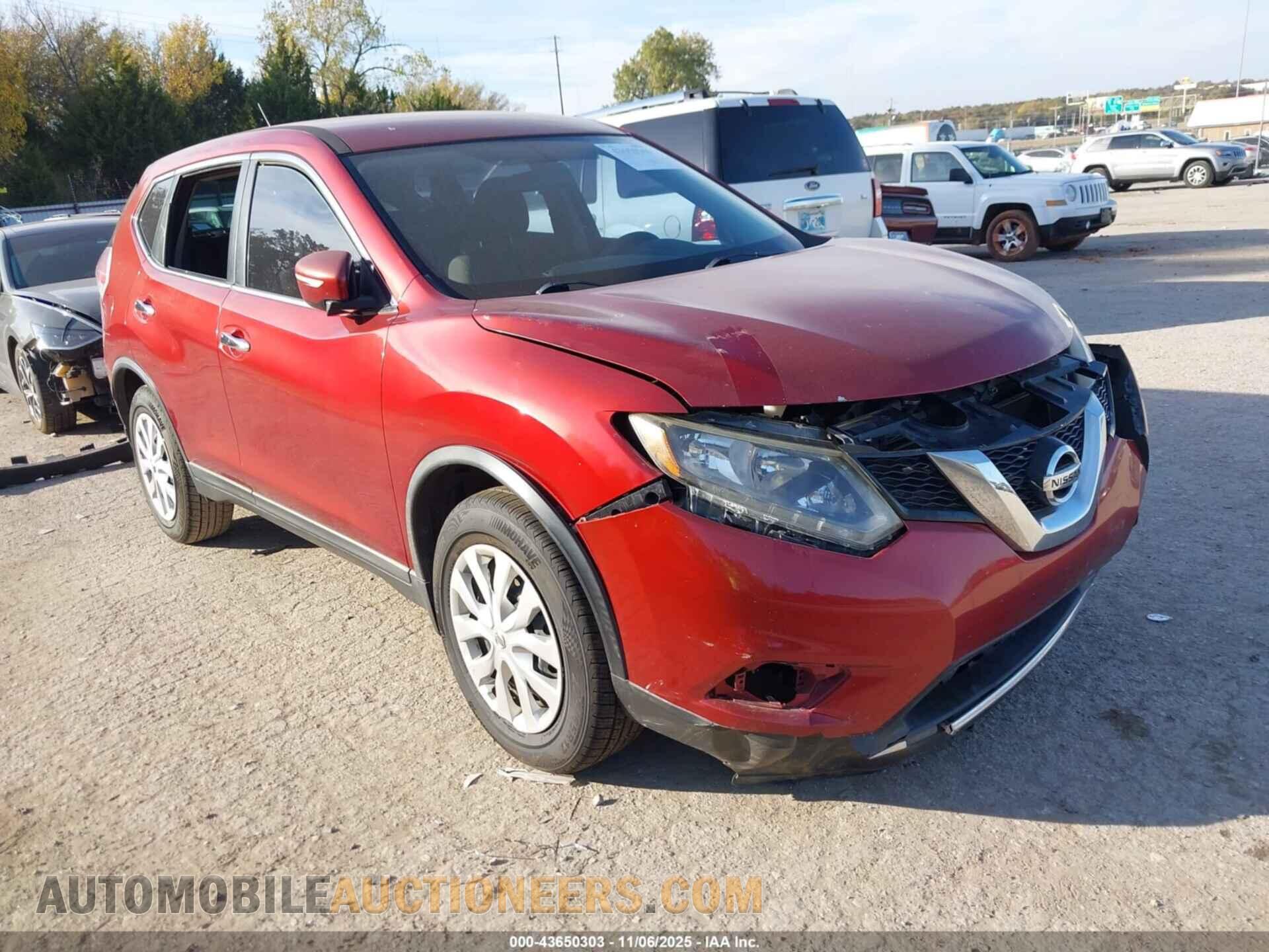 KNMAT2MT7FP570315 NISSAN ROGUE 2015