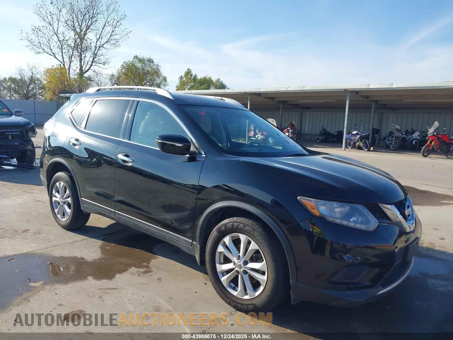 KNMAT2MT7FP576289 NISSAN ROGUE 2015