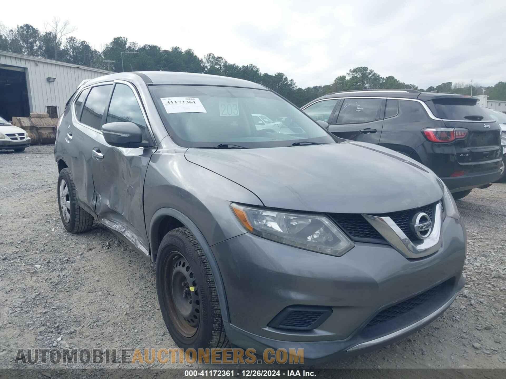 KNMAT2MT7FP588975 NISSAN ROGUE 2015