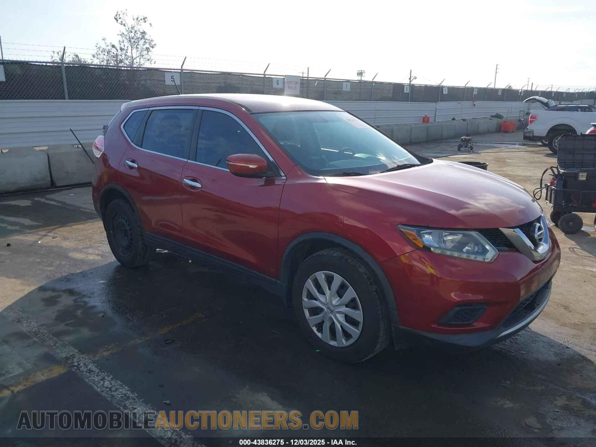 KNMAT2MT7FP589317 NISSAN ROGUE 2015