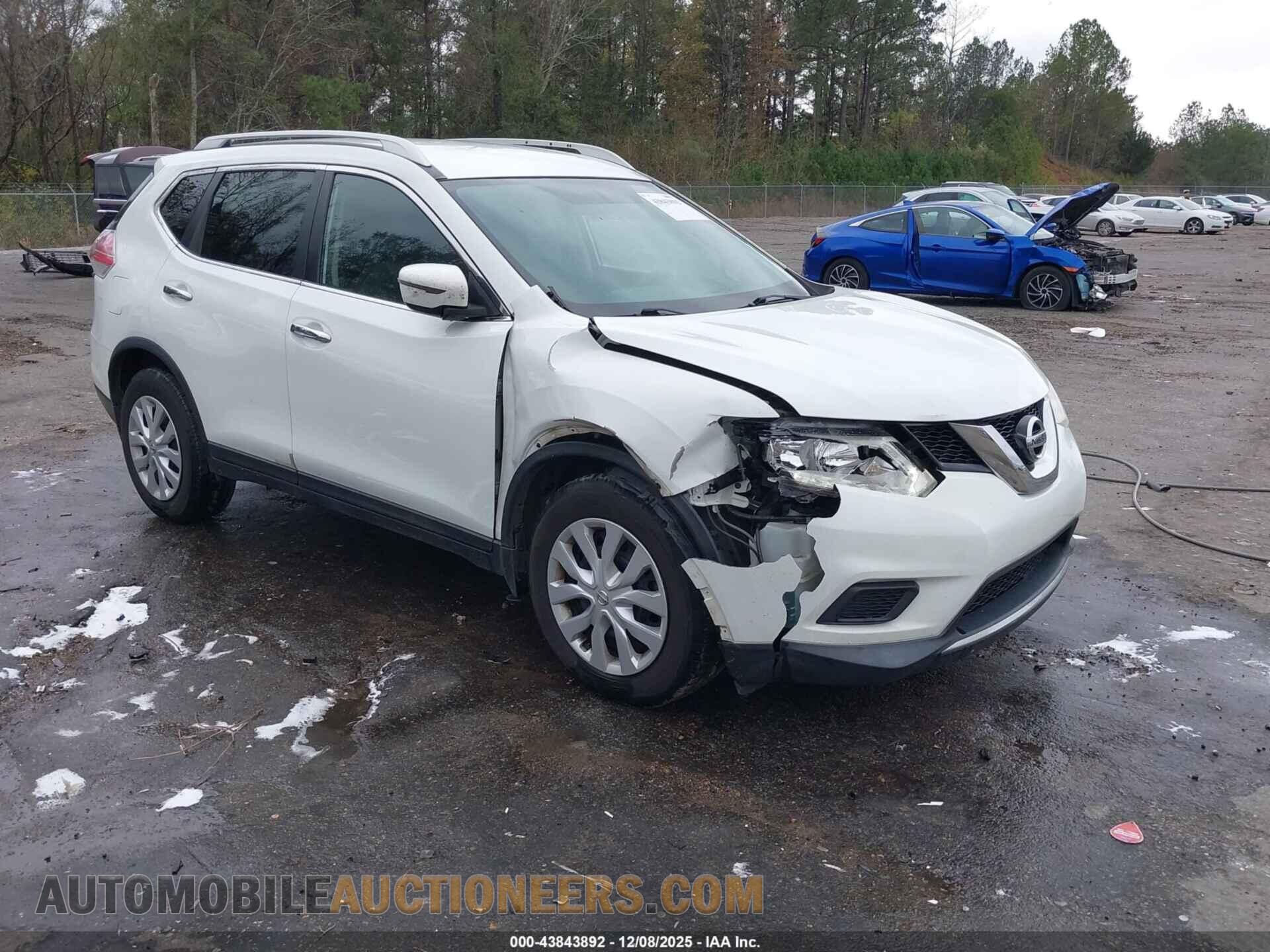 KNMAT2MT7GP615299 NISSAN ROGUE 2016