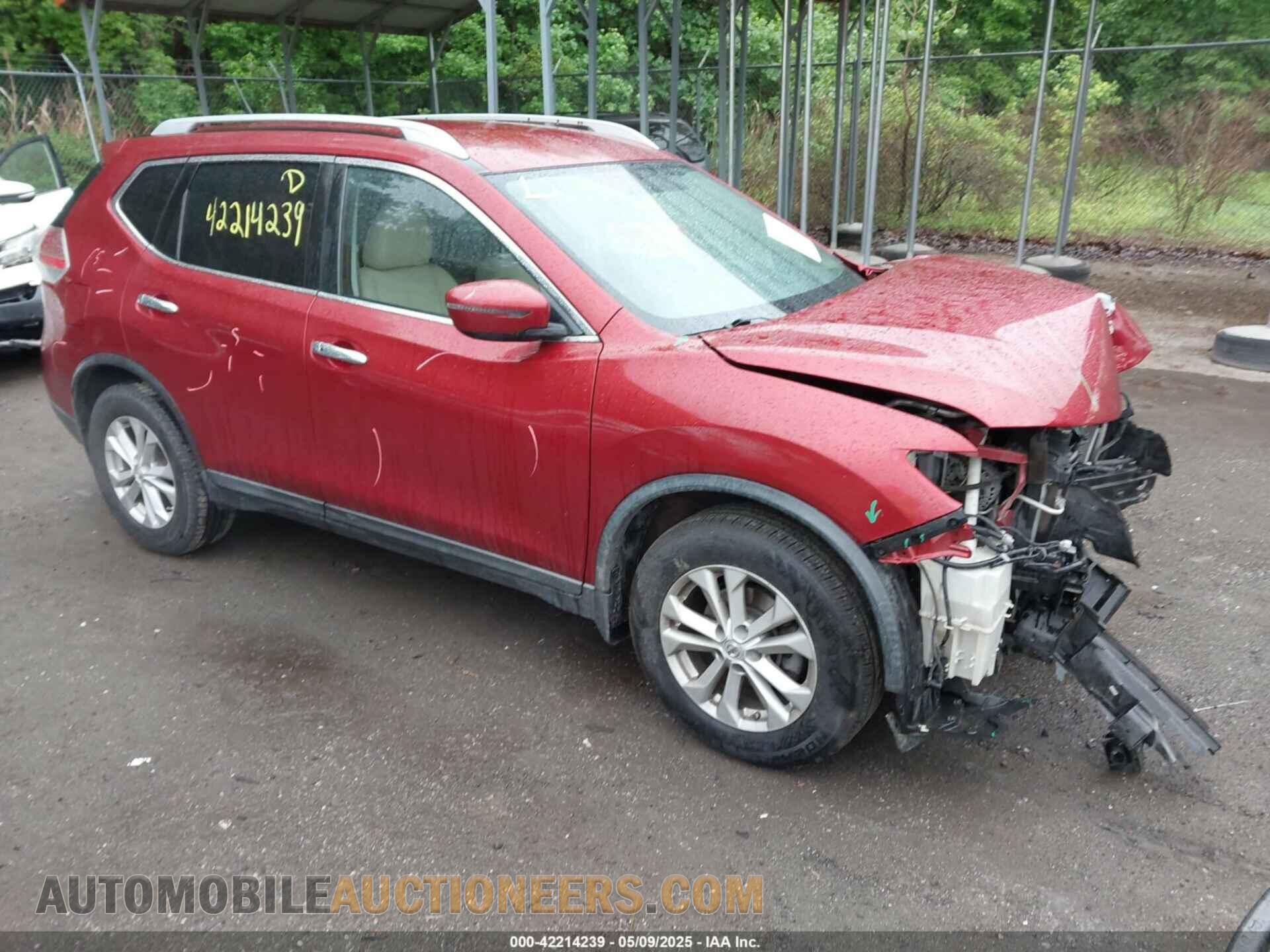 KNMAT2MT7GP617442 NISSAN ROGUE 2016