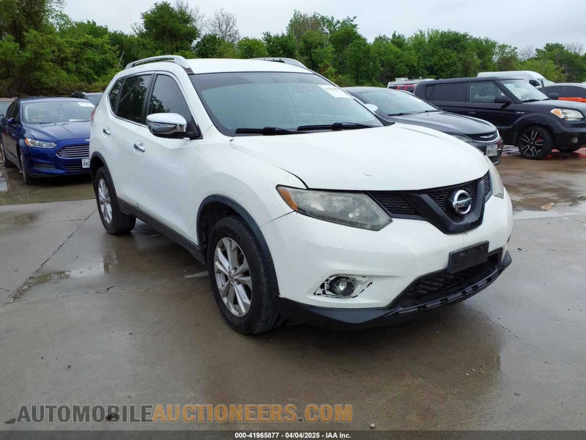 KNMAT2MT7GP620101 NISSAN ROGUE 2016