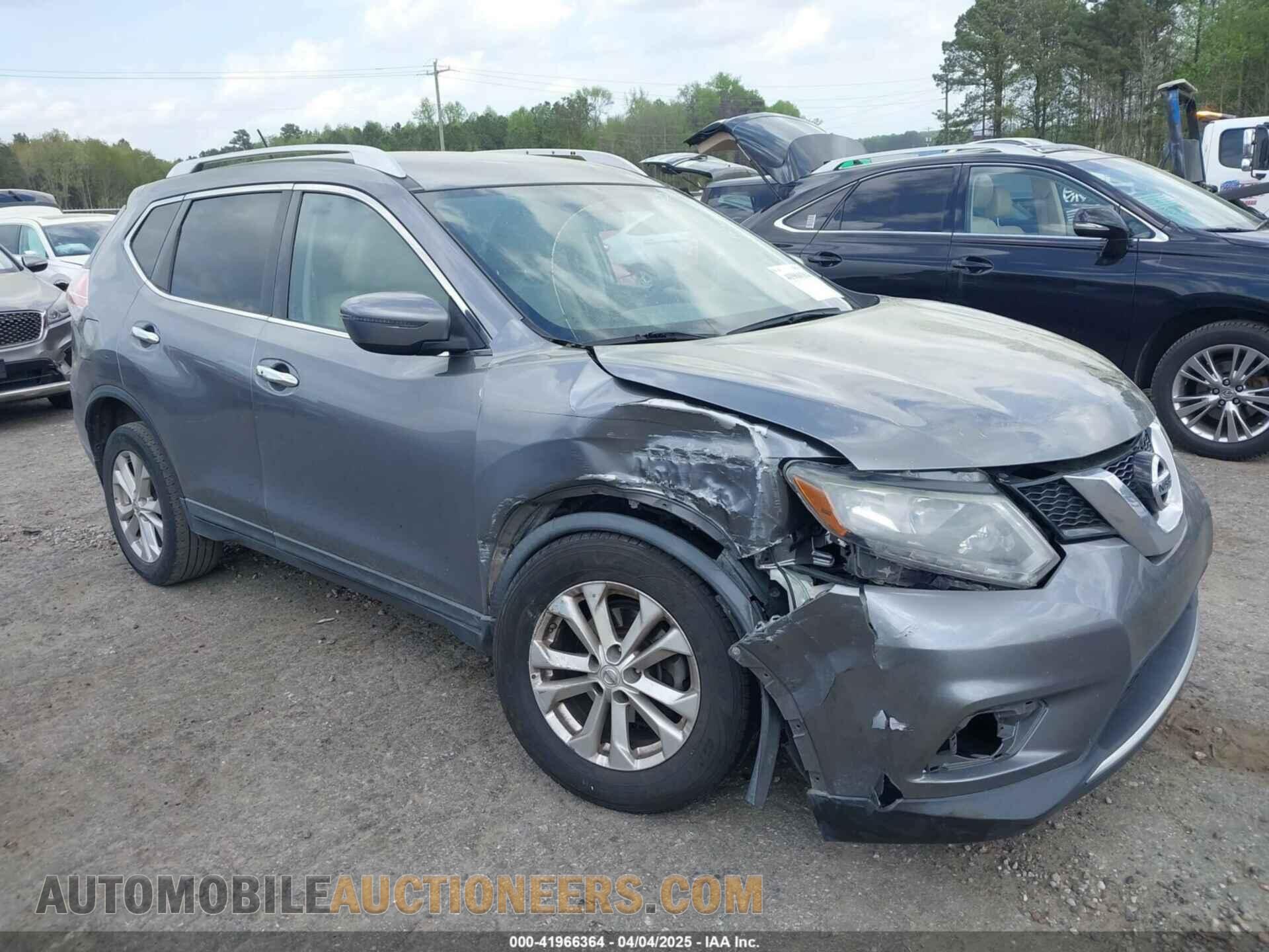 KNMAT2MT7GP634807 NISSAN ROGUE 2016