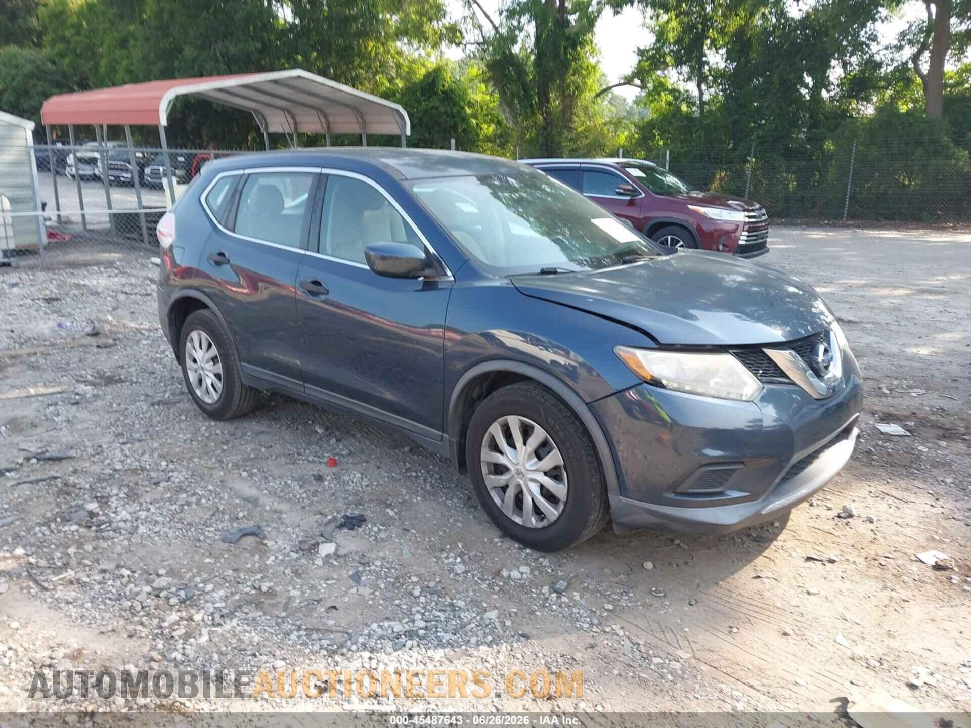KNMAT2MT7GP653888 NISSAN ROGUE 2016