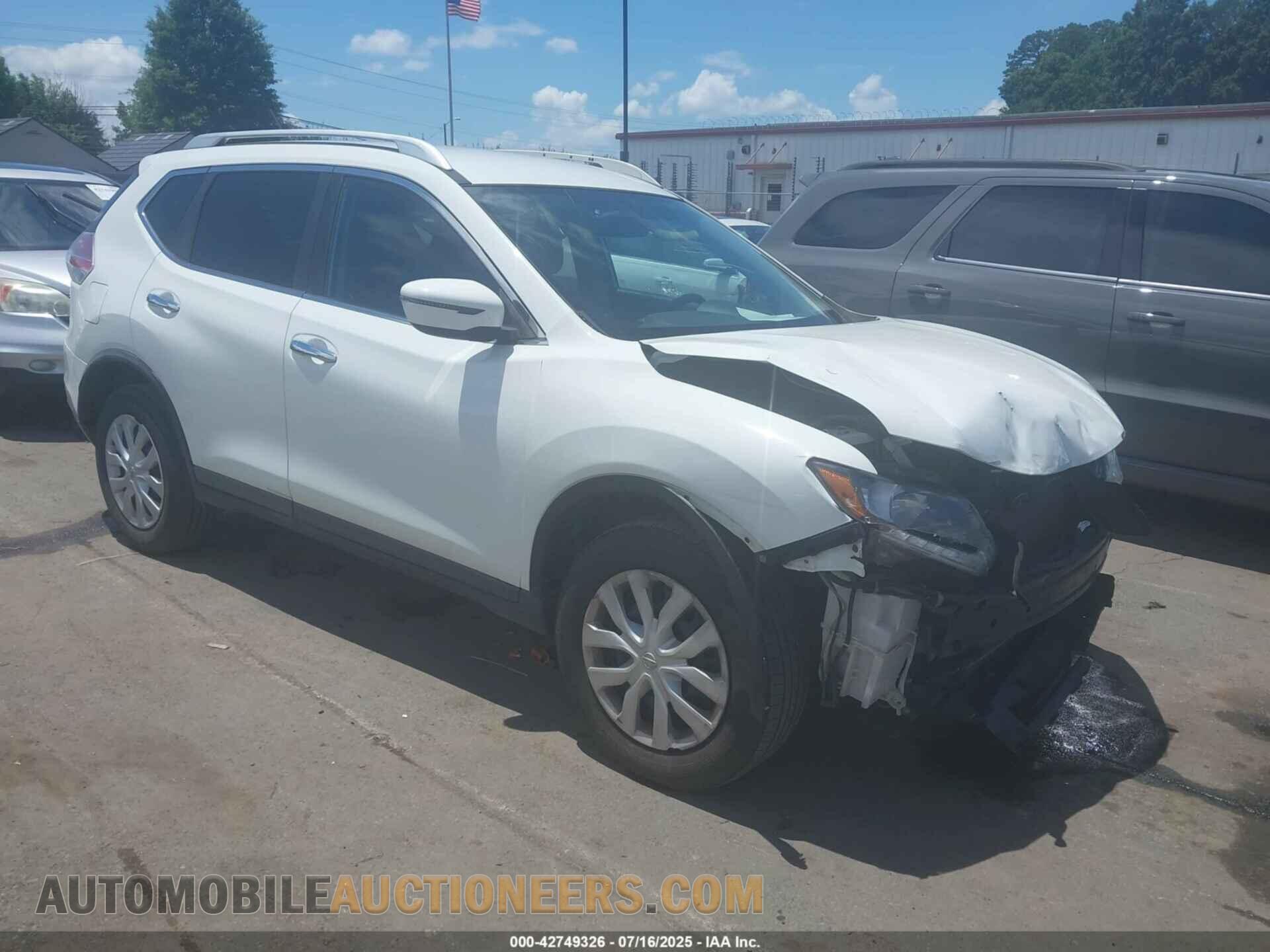 KNMAT2MT7GP701499 NISSAN ROGUE 2016