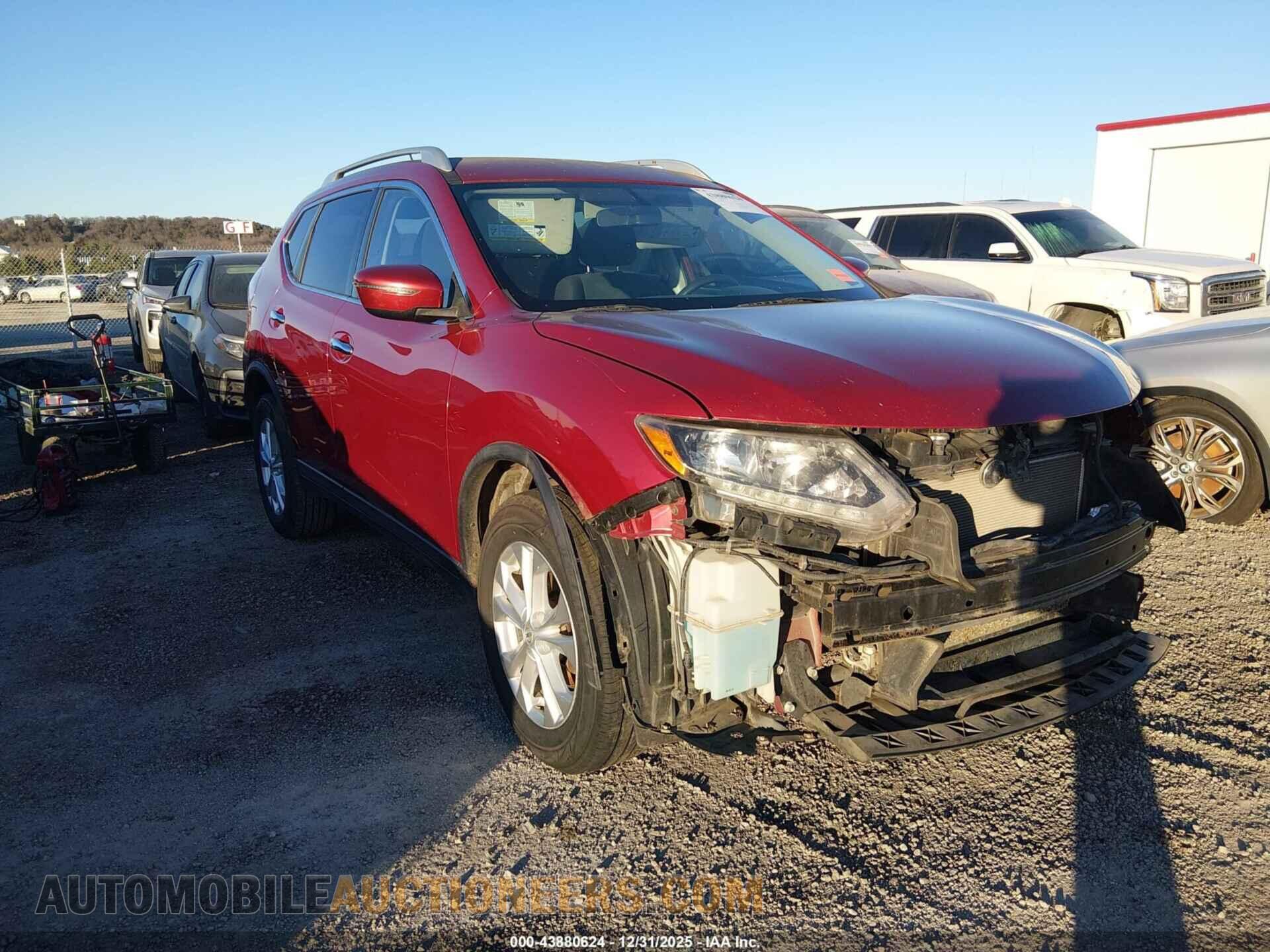 KNMAT2MT7GP711496 NISSAN ROGUE 2016