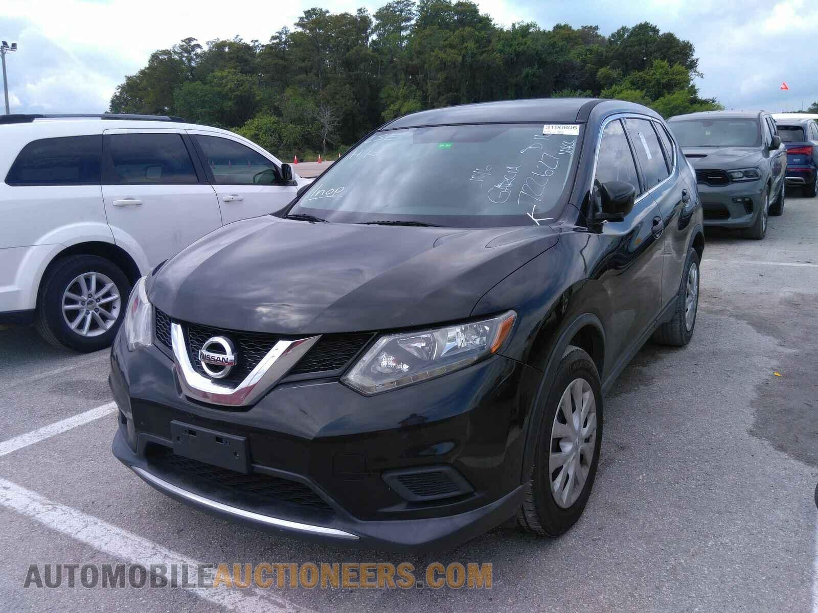 KNMAT2MT7GP722627 Nissan Rogue 2016