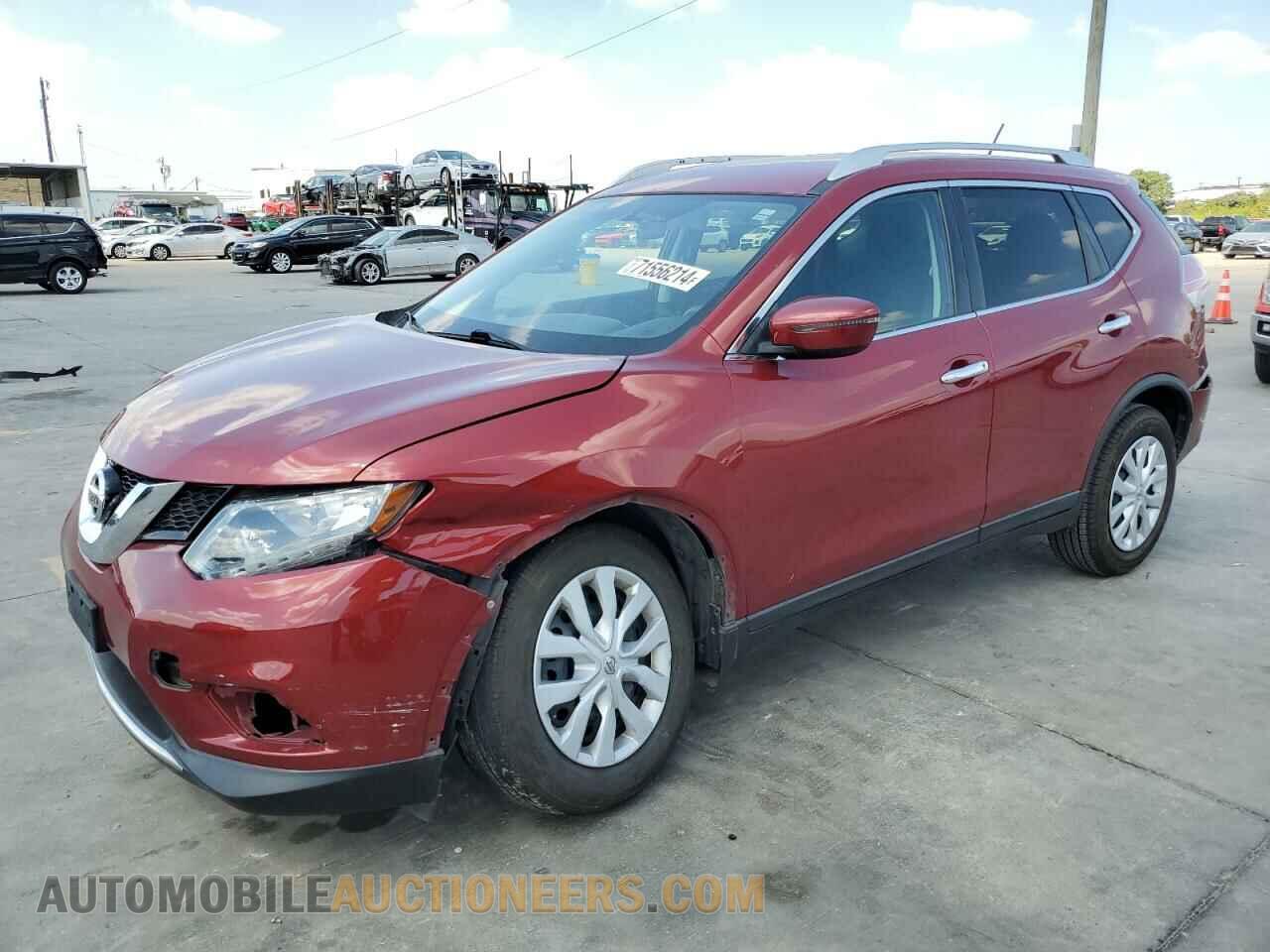 KNMAT2MT7GP728184 NISSAN ROGUE 2016